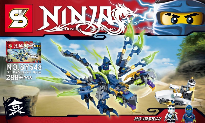 Evil Dragon - hình ảnh tổng thể bộ LEGO