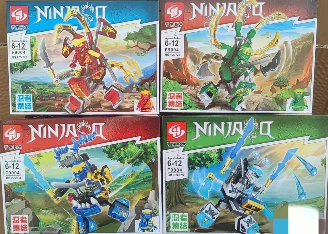 亨生 F9004  - hình ảnh tổng thể bộ LEGO