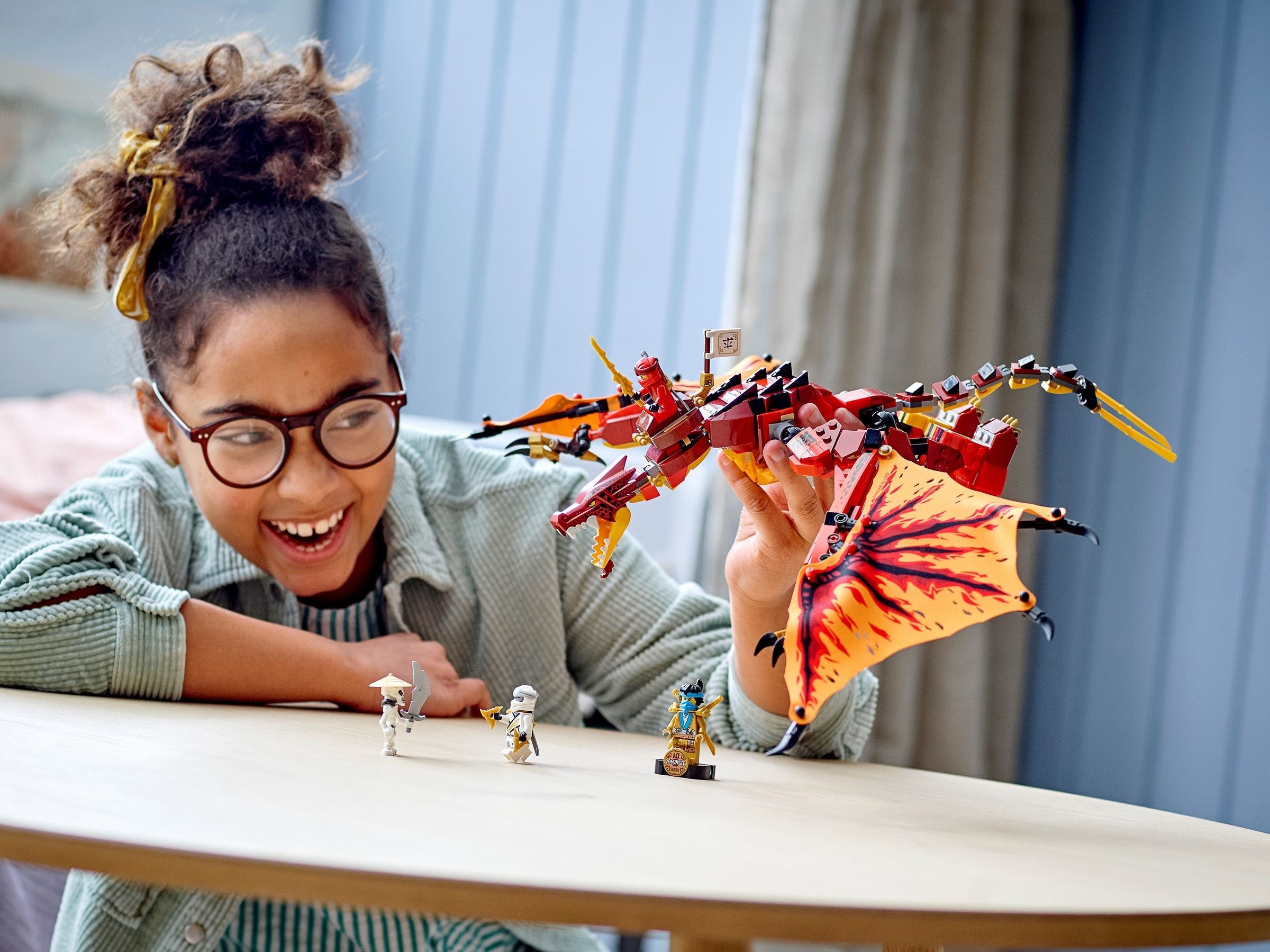 Fire Dragon Attack 71753 - hình ảnh chi tiết bộ LEGO