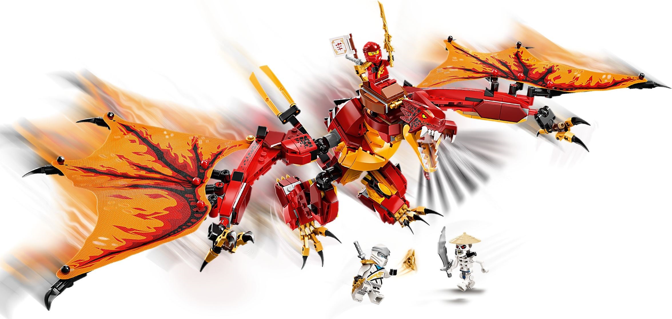 Fire Dragon Attack 71753 - thêm hình ảnh sản phẩm LEGO