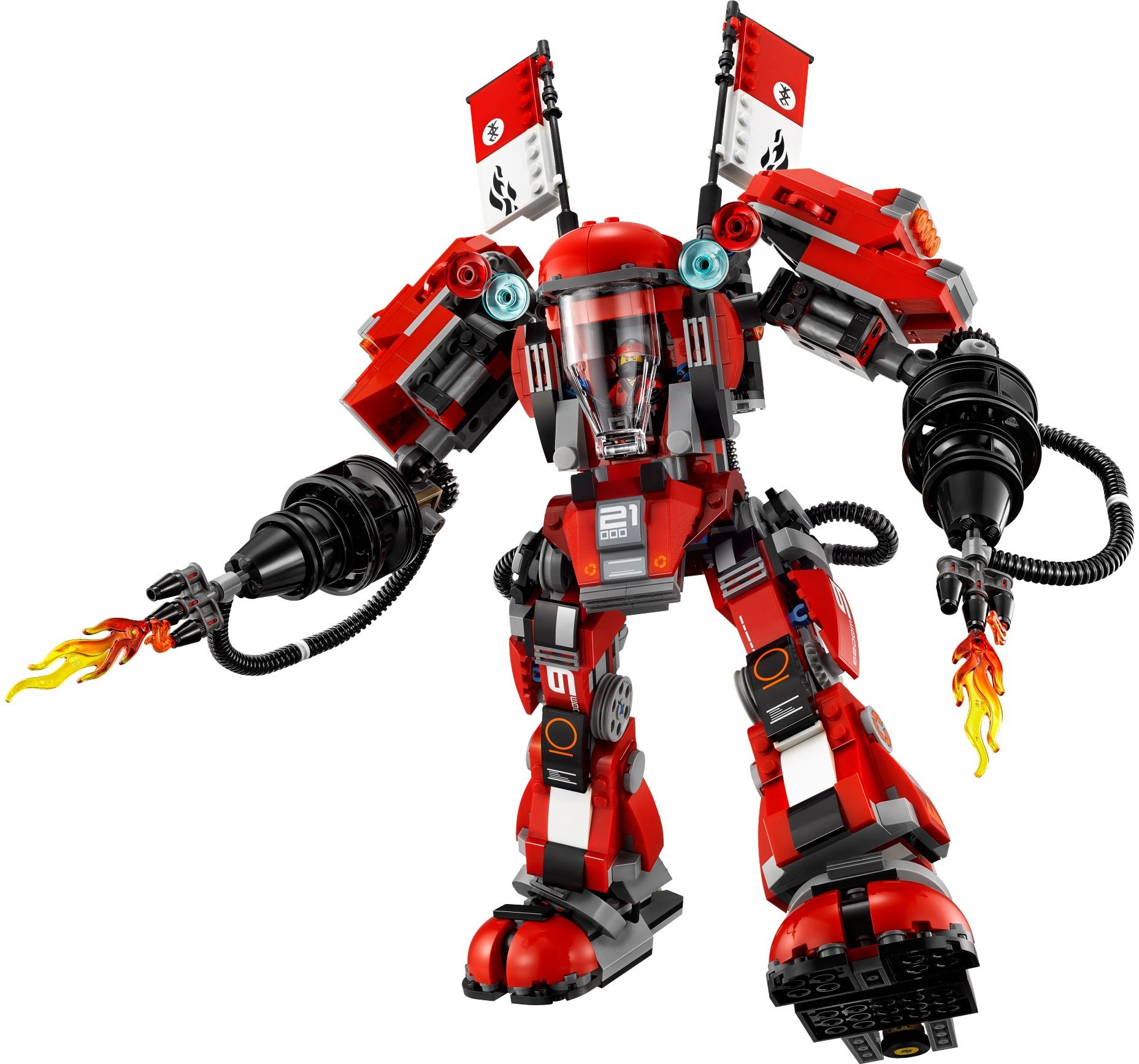 Fire Mech 70615 - hình ảnh chi tiết bộ LEGO