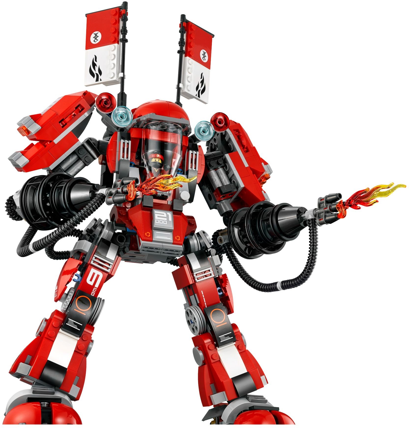Fire Mech 70615 - góc nhìn khác của bộ LEGO