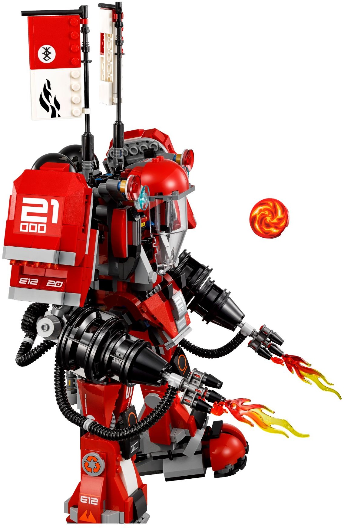 Fire Mech 70615 - thêm hình ảnh sản phẩm LEGO