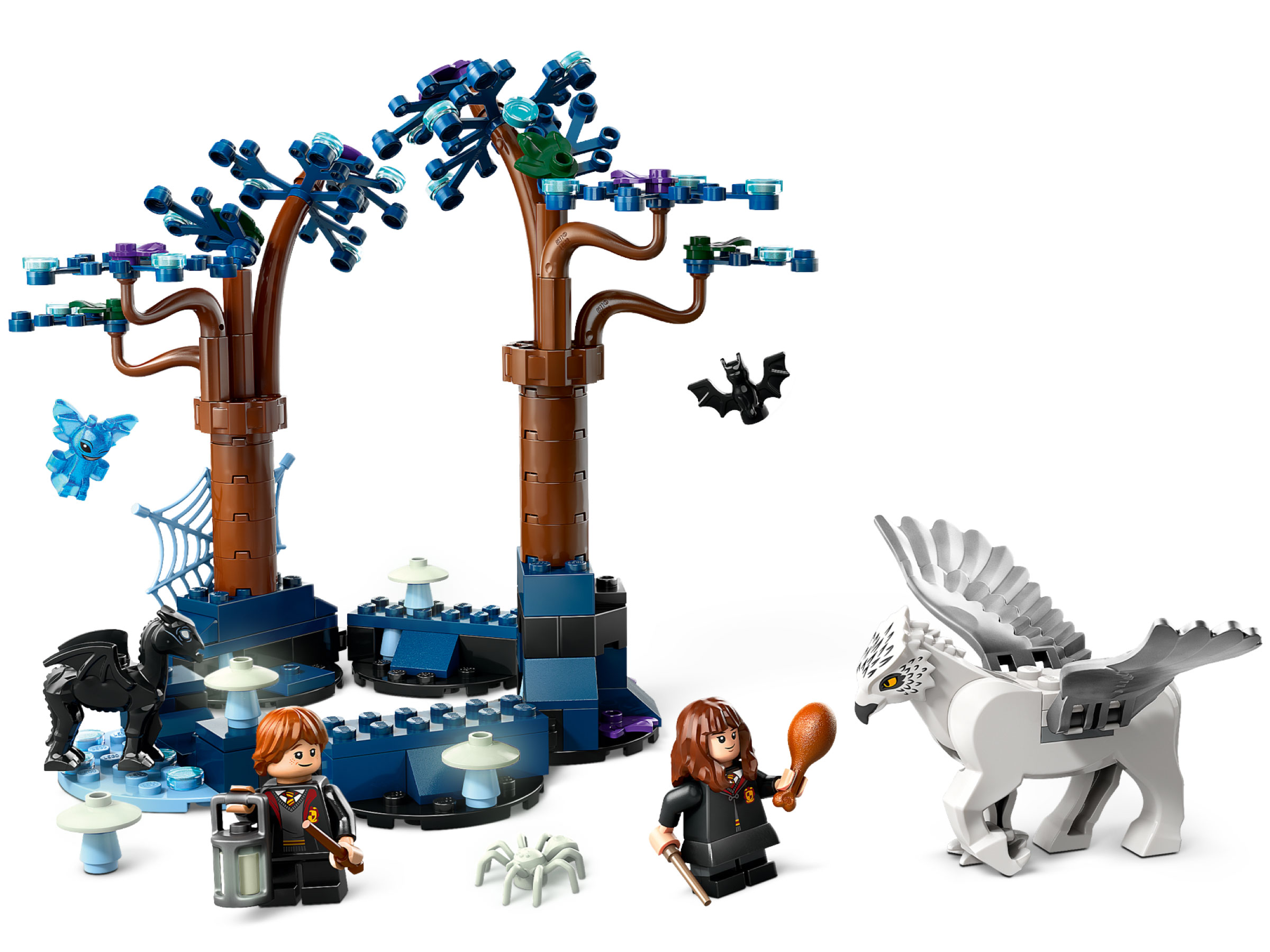 Forbidden Forest: Magical Creatures 76432 - góc nhìn khác của bộ LEGO