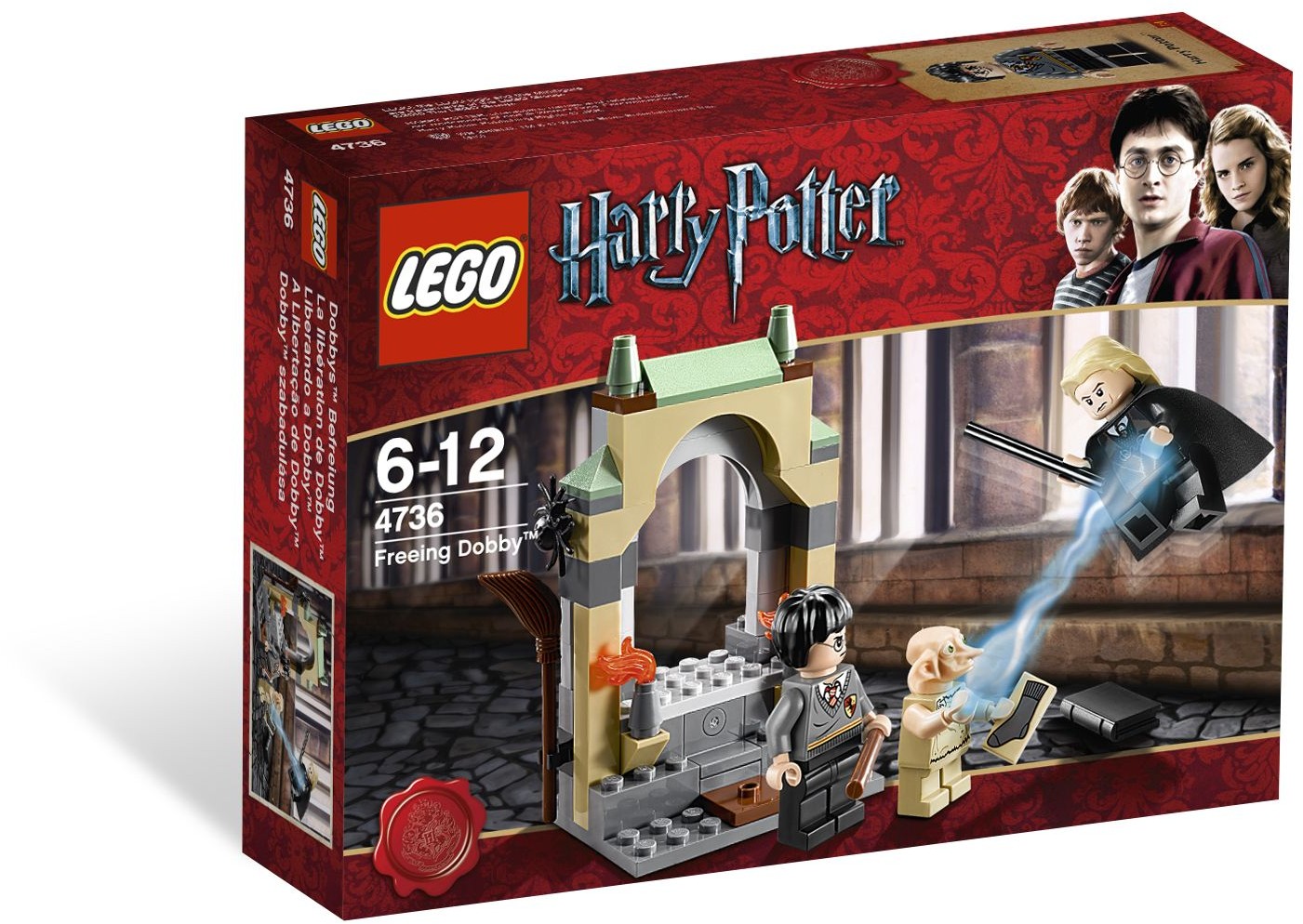 Freeing Dobby 4736 - hình ảnh chi tiết bộ LEGO
