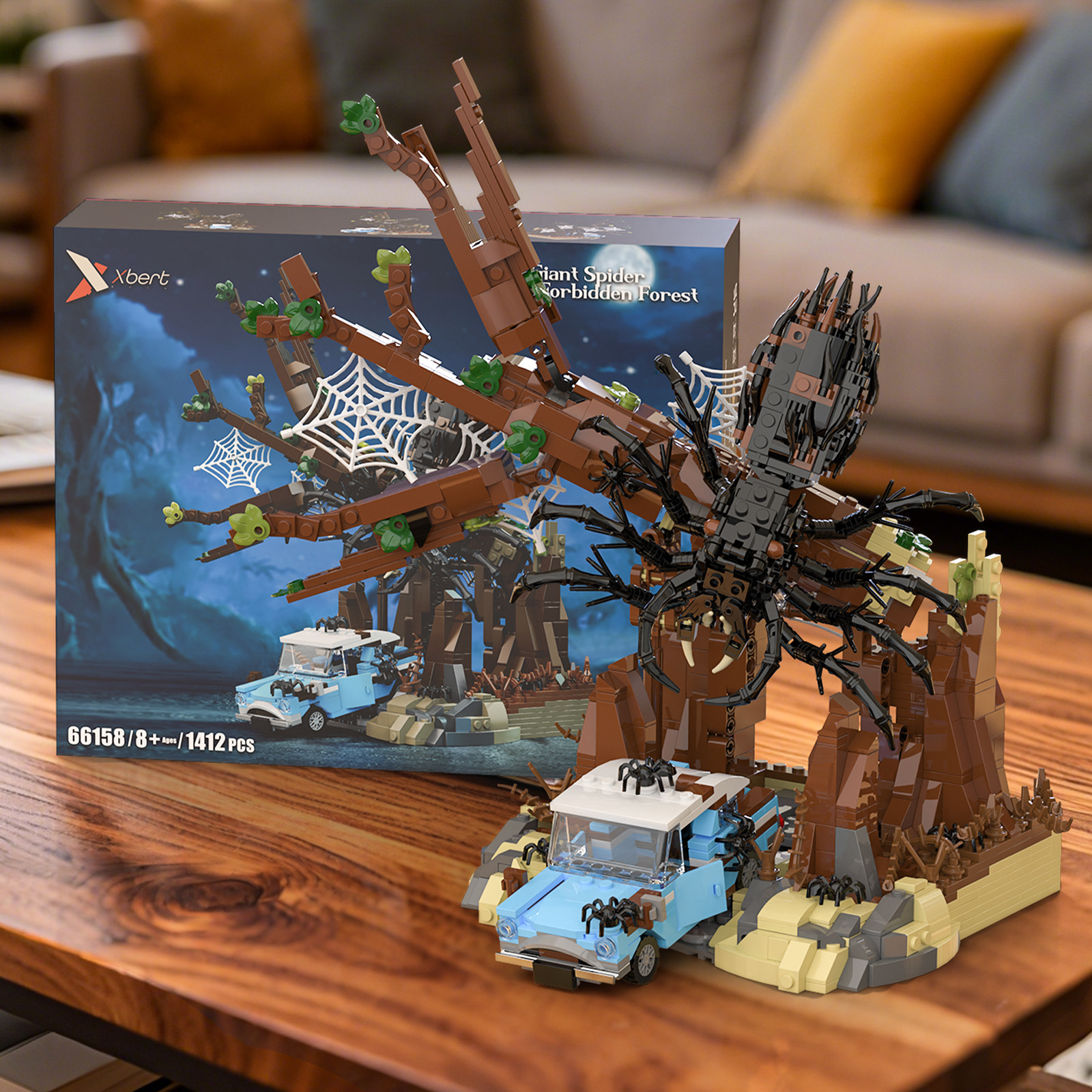 Giant Spider In The Forbidden Forest  - góc nhìn khác của bộ LEGO