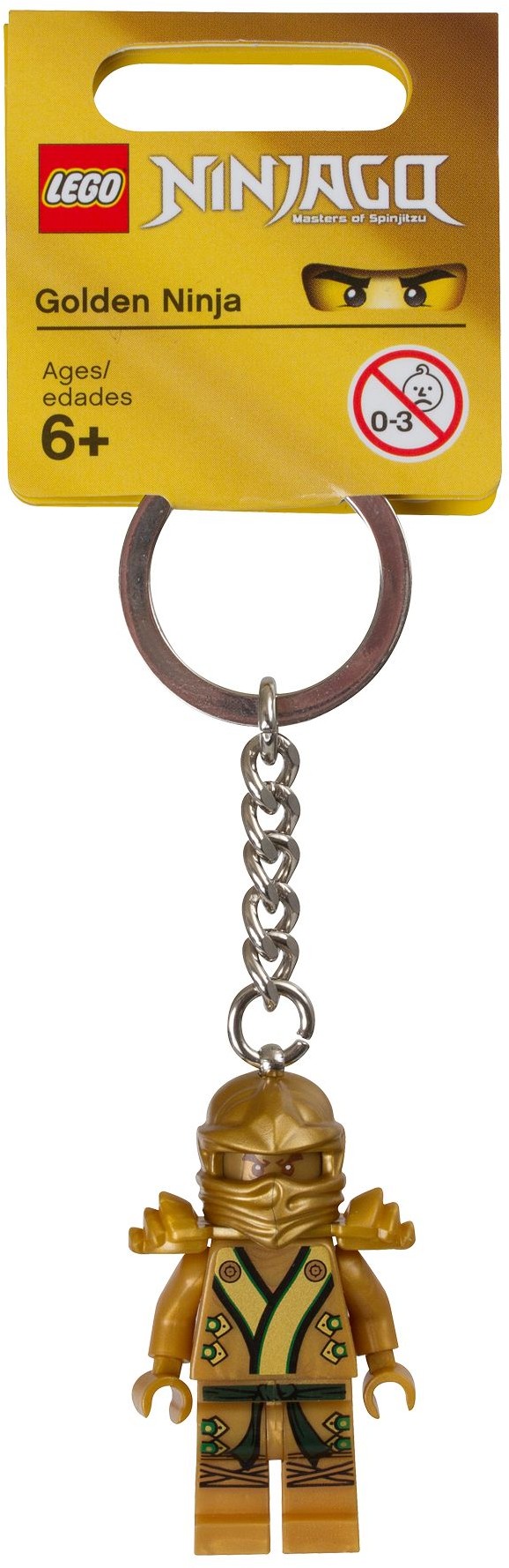 Golden Ninja Key Chain 850622 - hình ảnh tổng thể bộ LEGO