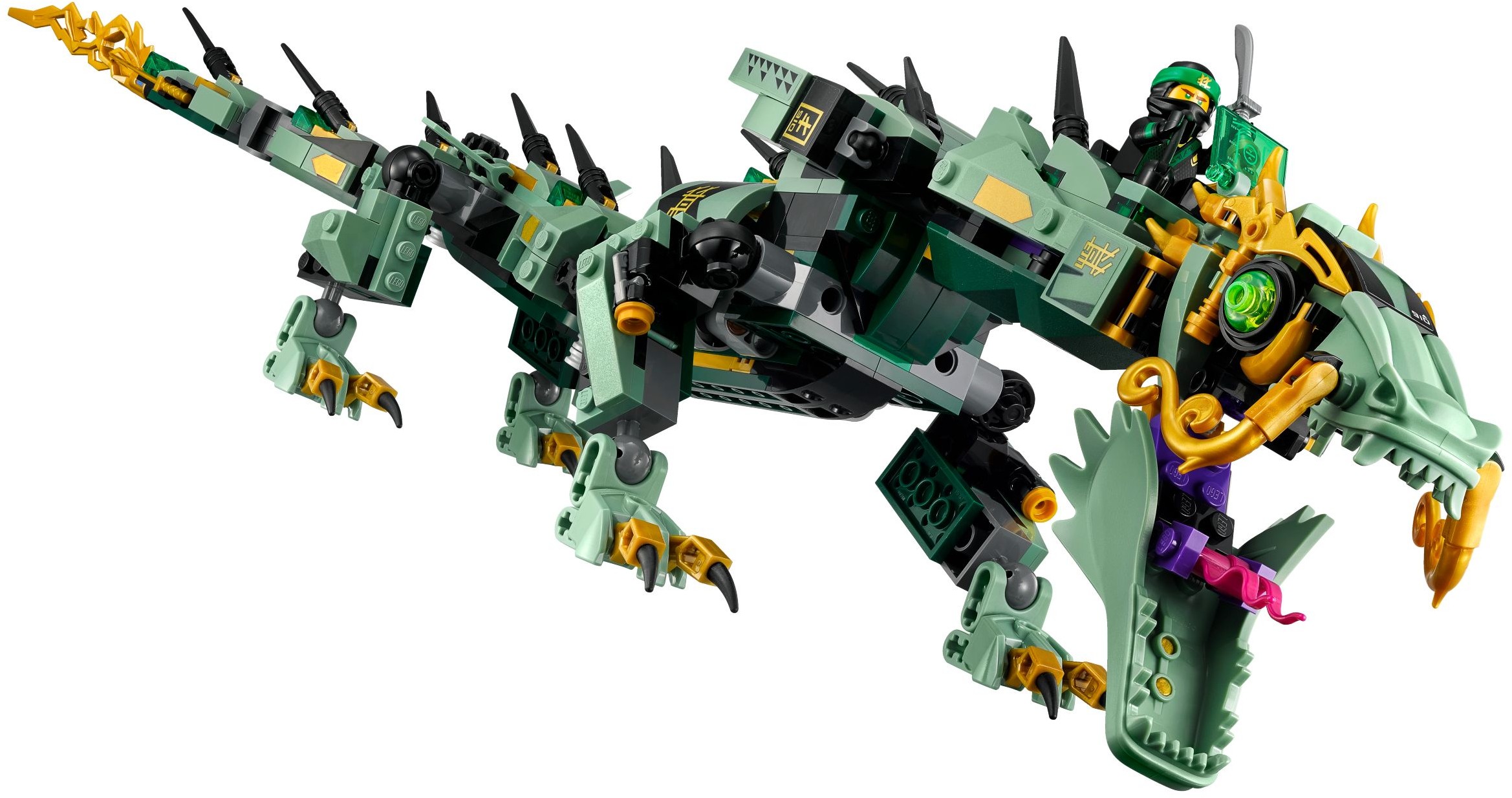 Green Ninja Mech Dragon 70612 - thêm hình ảnh sản phẩm LEGO