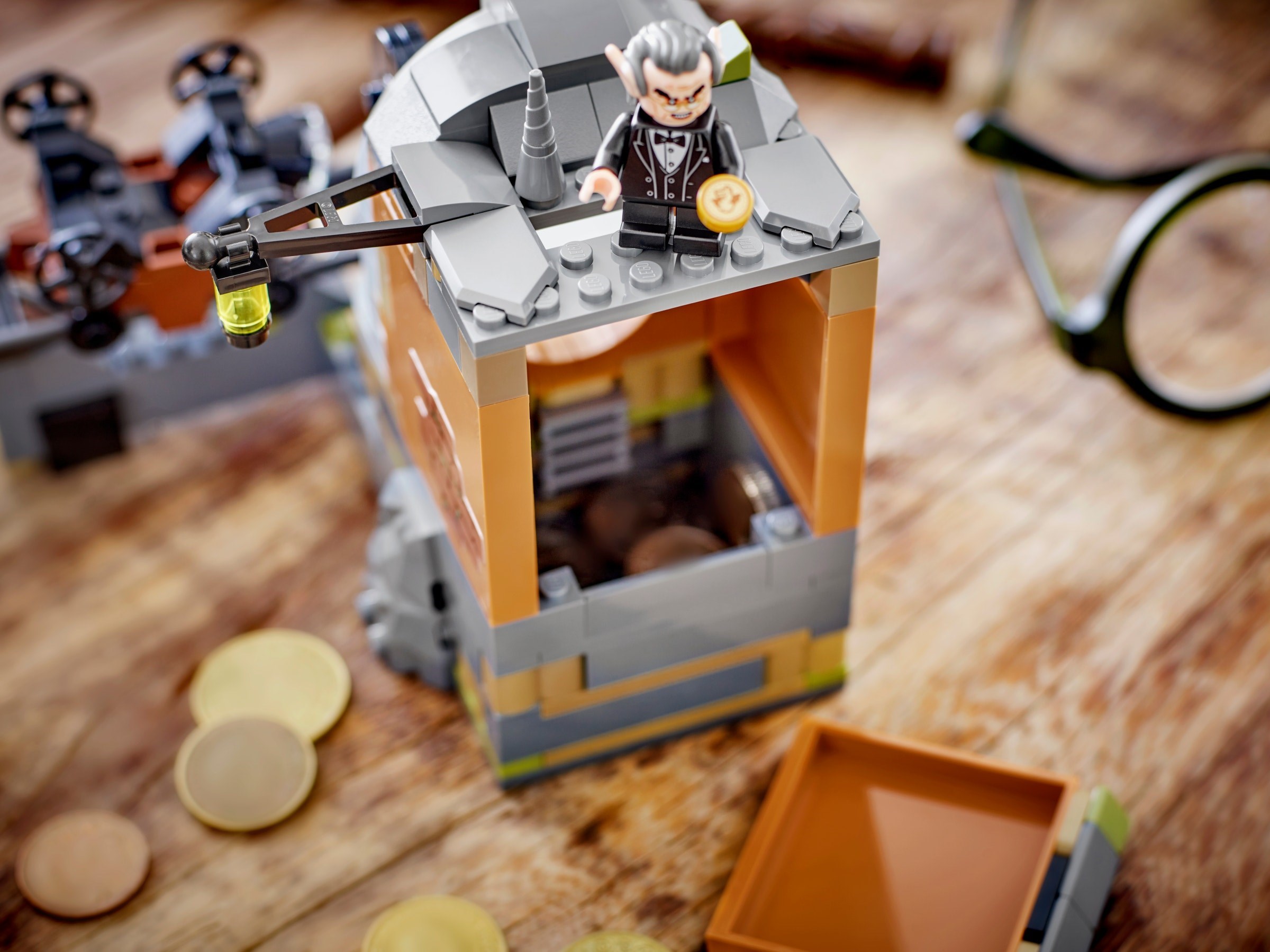 Gringotts Vault 40598 - góc nhìn khác của bộ LEGO