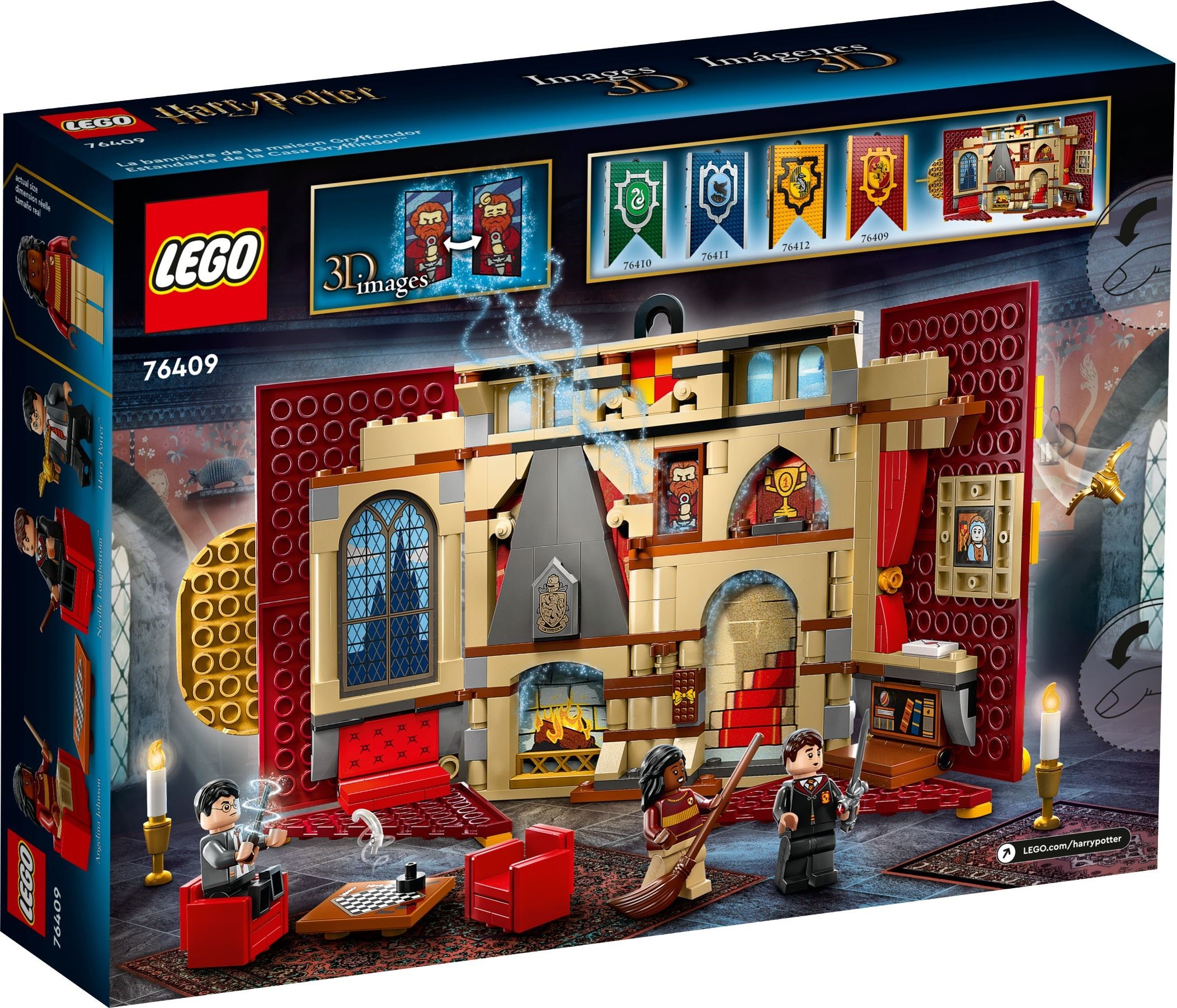 Gryffindor House Banner 76409 - hình ảnh tổng thể bộ LEGO