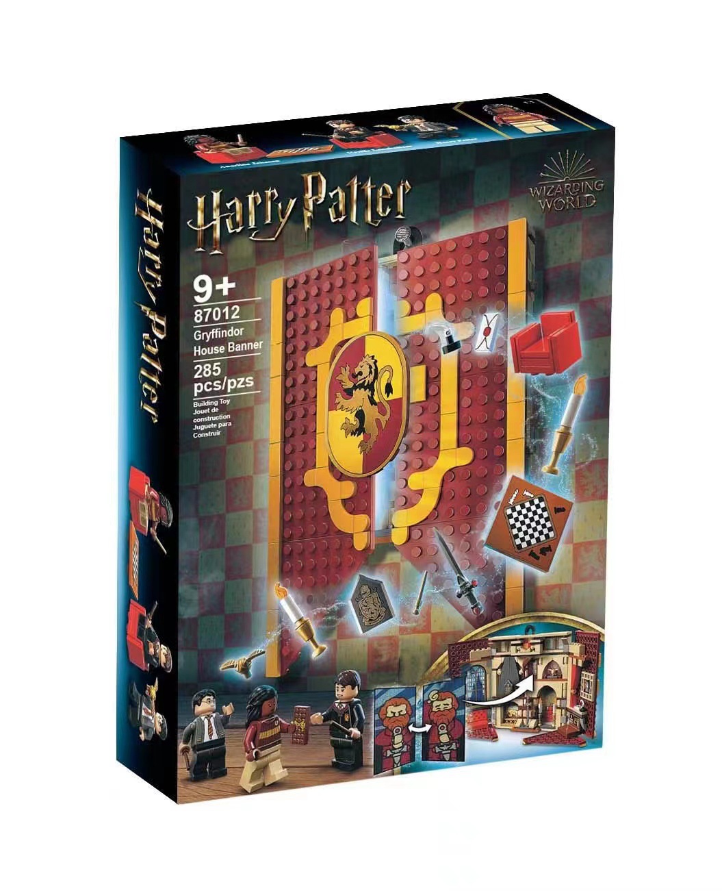 Gryffindor House Banner 76409 - hình ảnh chi tiết bộ LEGO