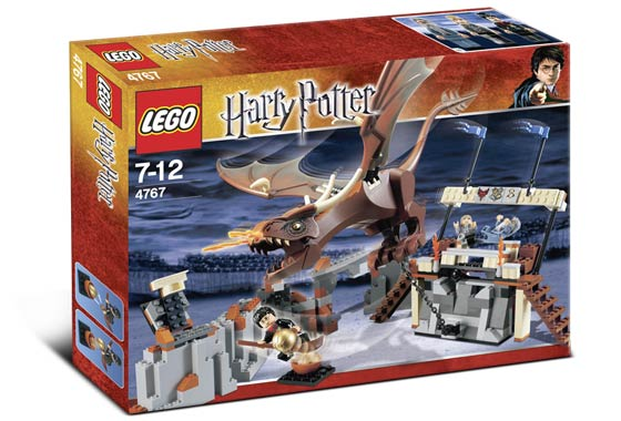 Harry and the Hungarian Horntail 4767 - hình ảnh chi tiết bộ LEGO