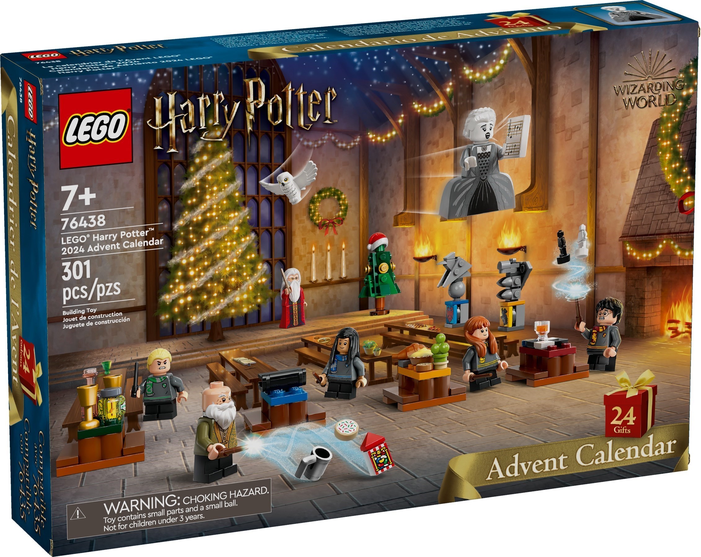 Harry Potter Advent Calendar 2024 76438 - hình ảnh chi tiết bộ LEGO