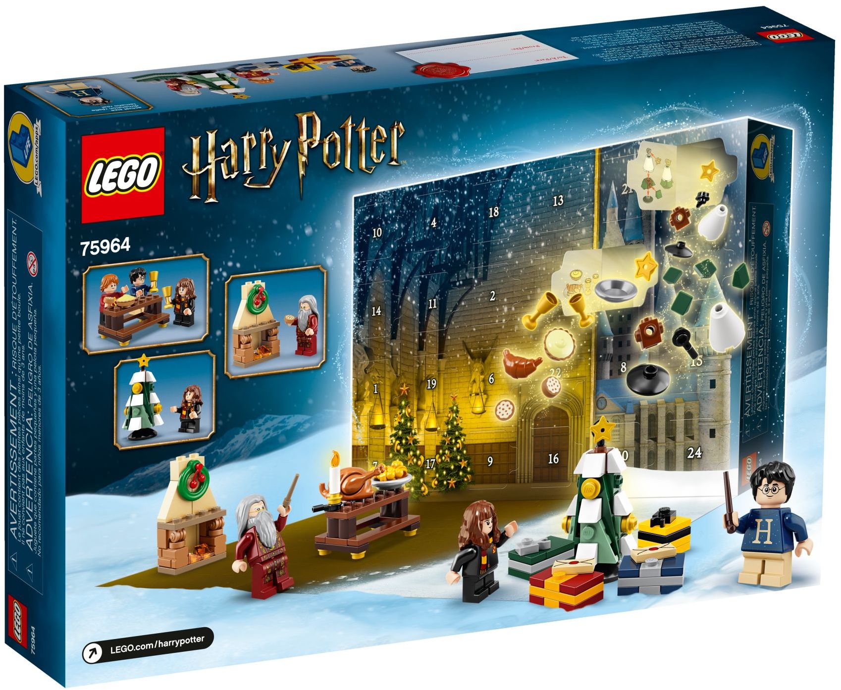 Harry Potter Advent Calendar 75964 - hình ảnh chi tiết bộ LEGO