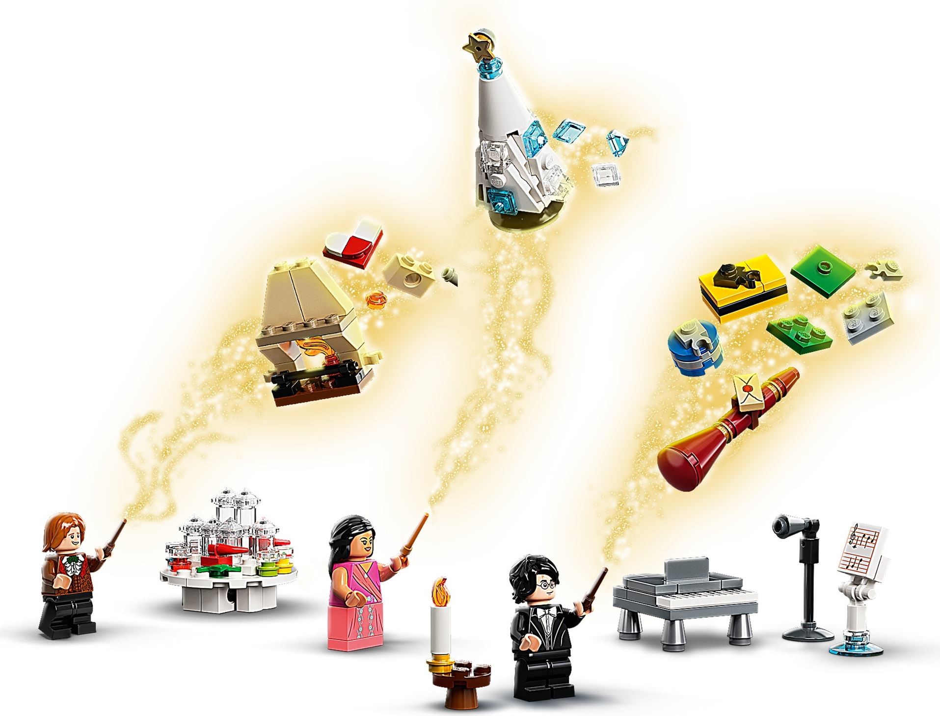 Harry Potter Advent Calendar 75981 - góc nhìn khác của bộ LEGO