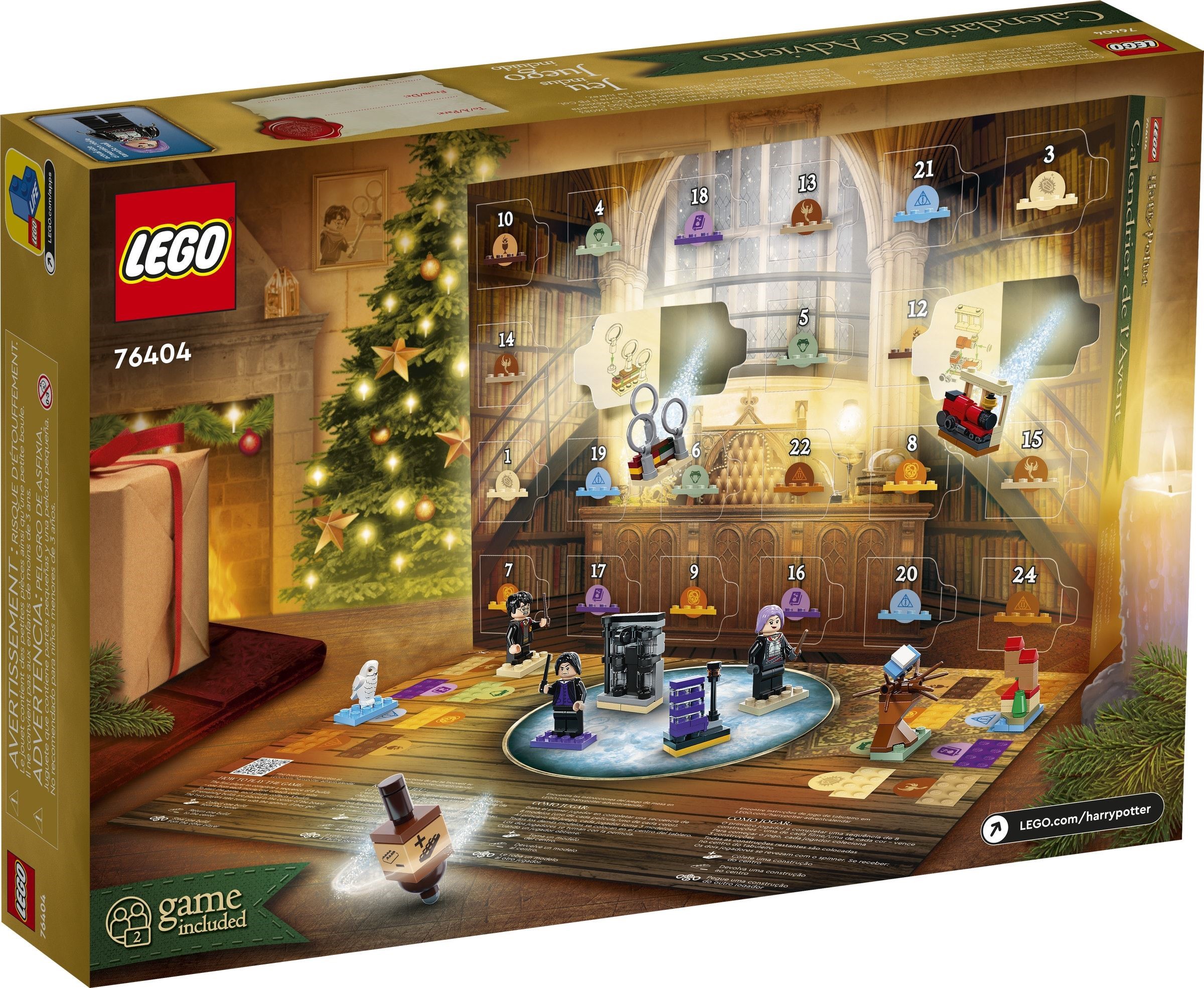 Harry Potter Advent Calendar 76404 - hình ảnh chi tiết bộ LEGO