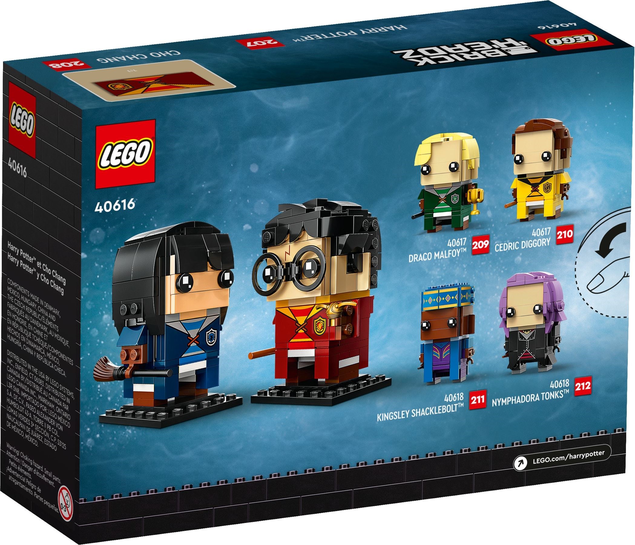 Harry Potter & Cho Chang 40616 - góc nhìn khác của bộ LEGO