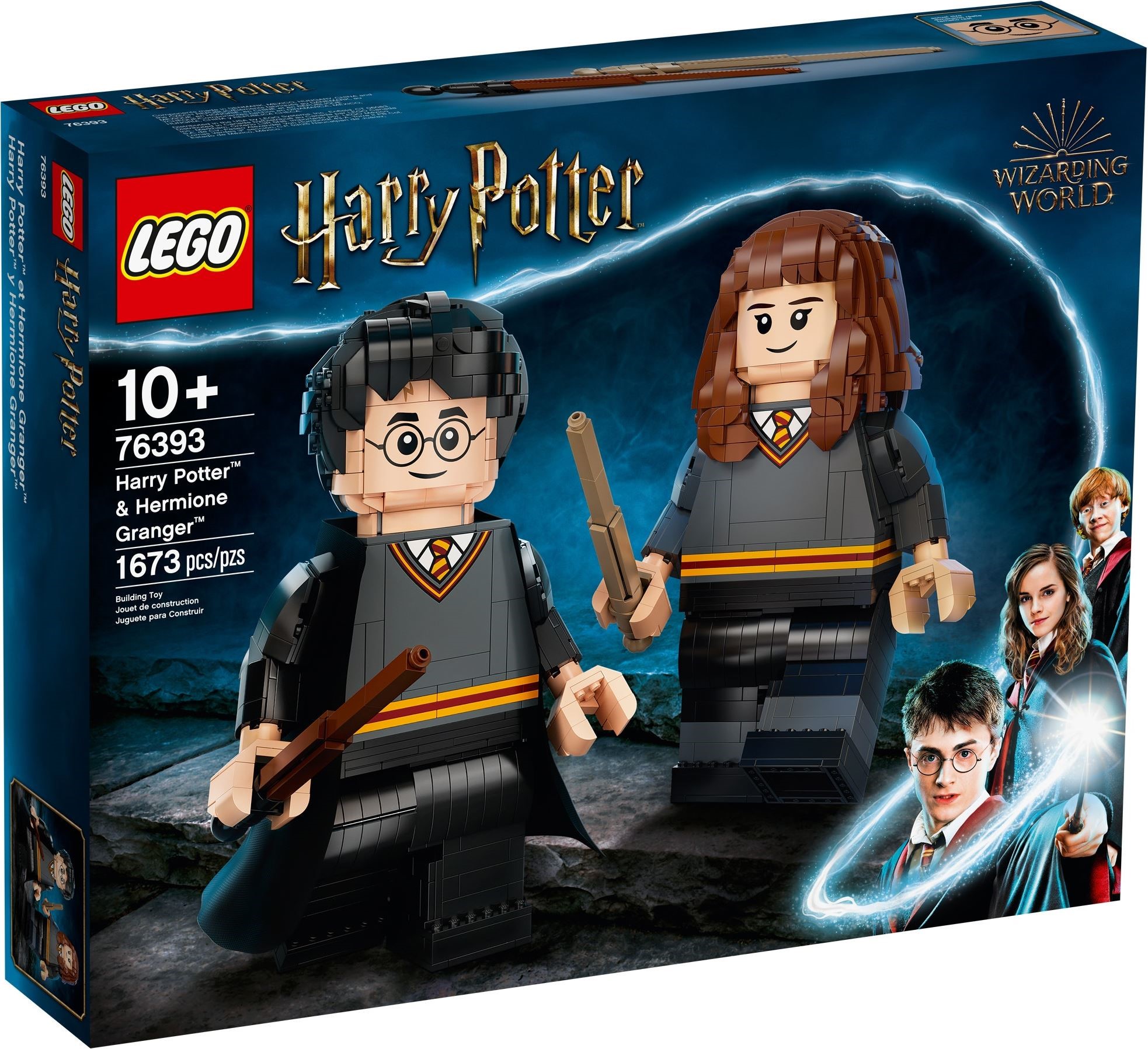 Harry Potter & Hermione Granger 76393 - hình ảnh chi tiết bộ LEGO