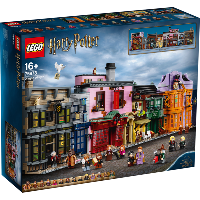 Harry Potter：Diagon Alley 75978 - hình ảnh chi tiết bộ LEGO