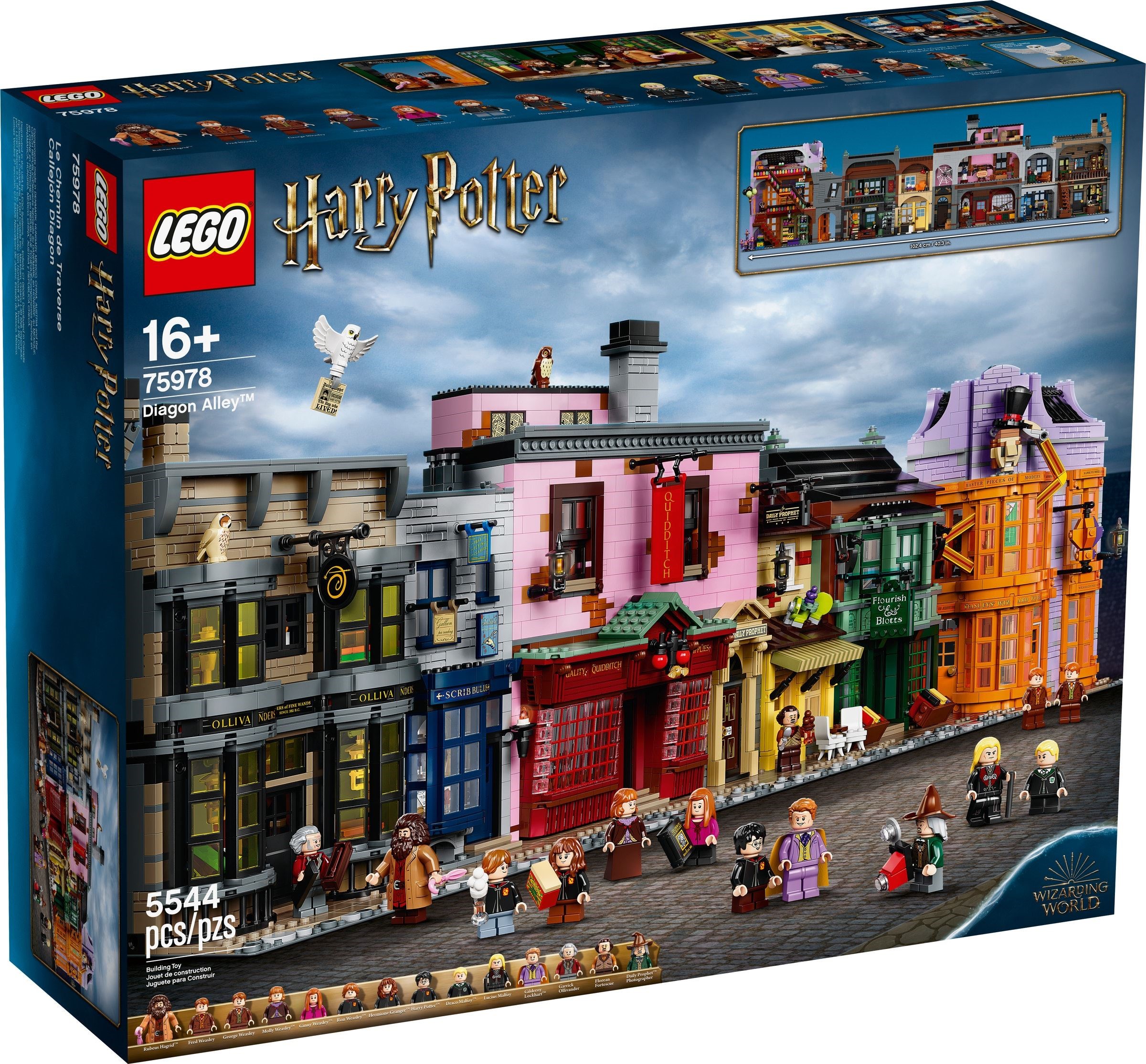 Harry Potter：Diagon Alley 75978 - góc nhìn khác của bộ LEGO