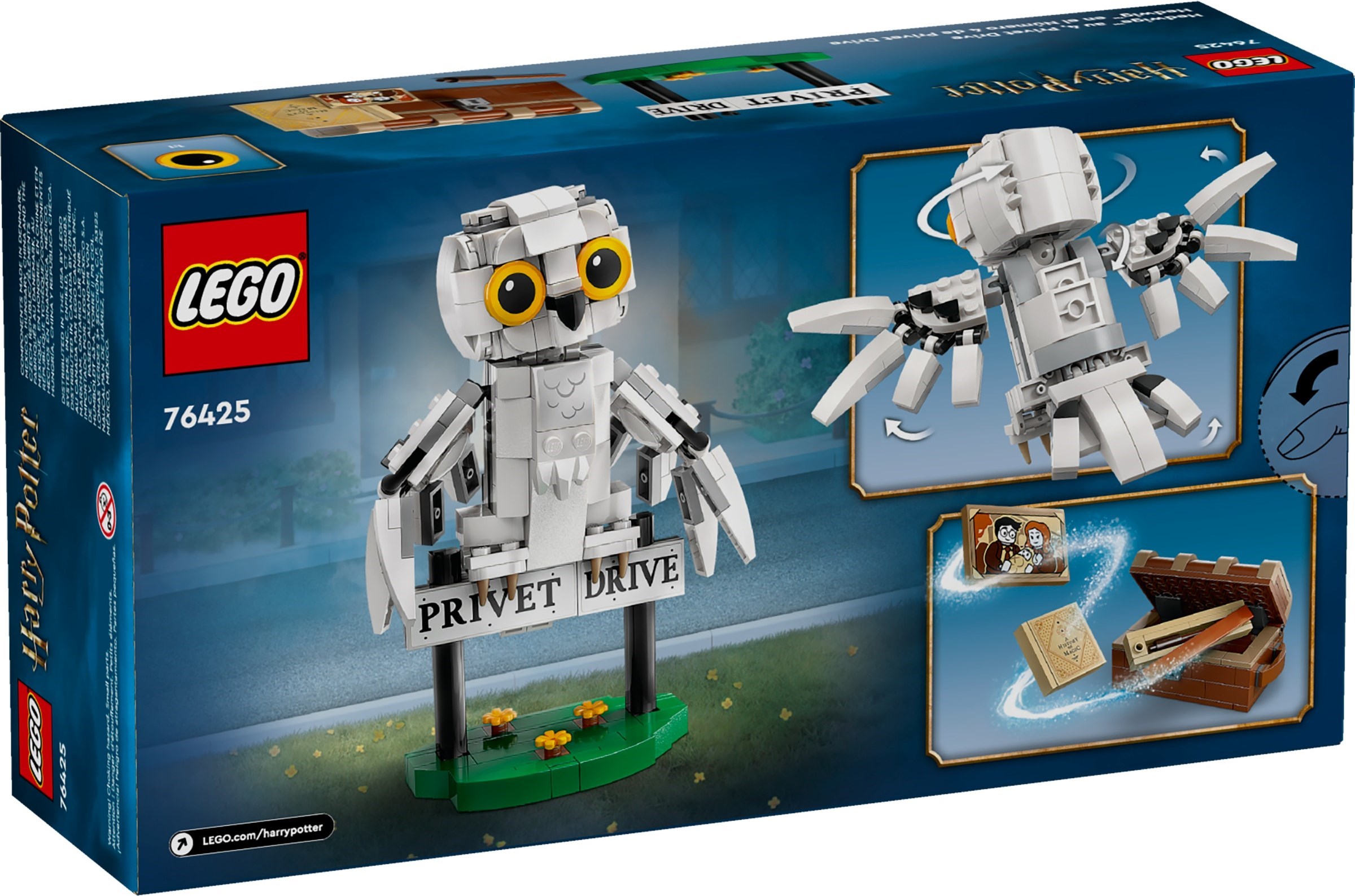 Hedwig at 4 Privet Drive 76425 - hình ảnh tổng thể bộ LEGO