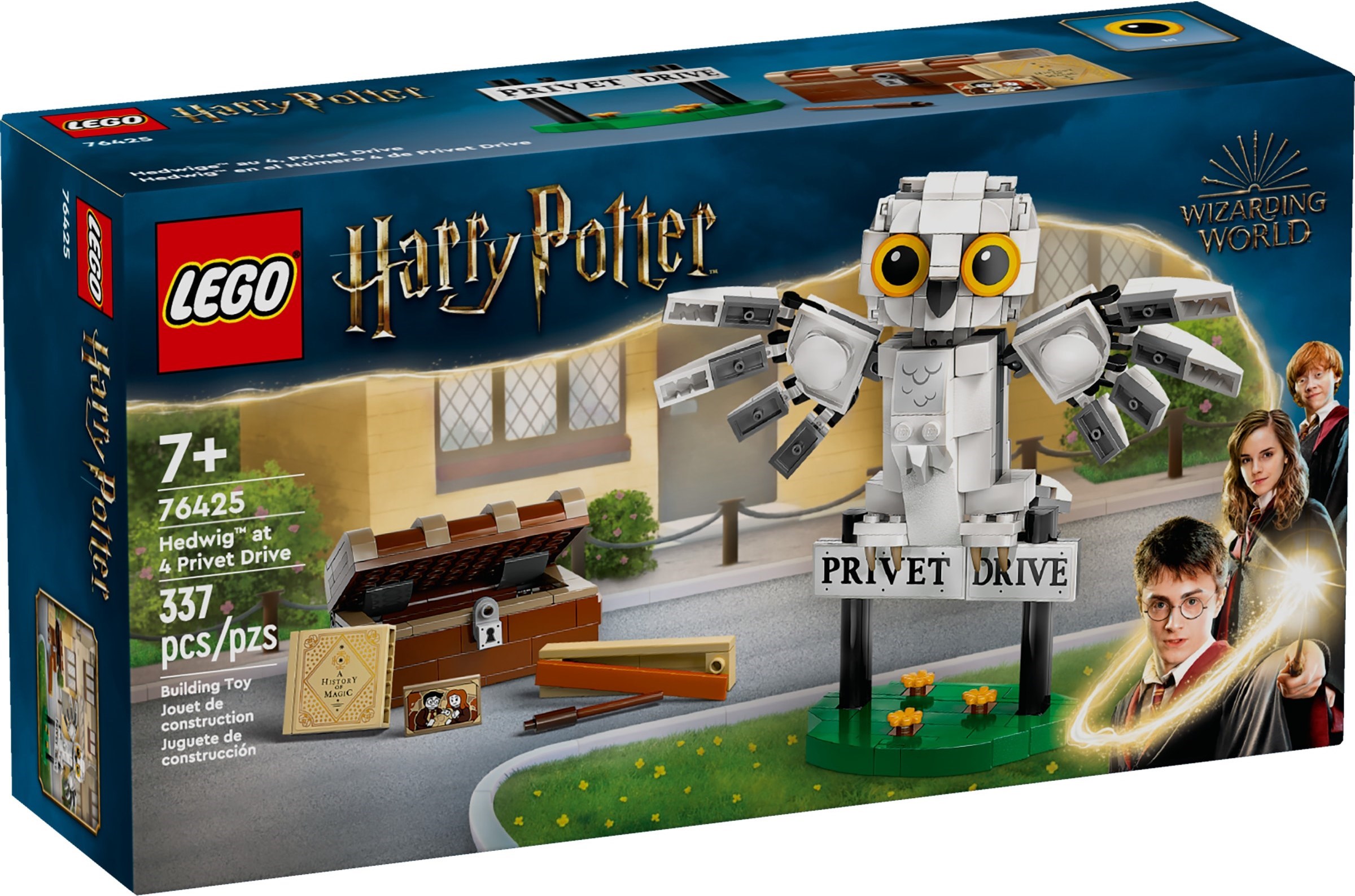 Hedwig at 4 Privet Drive 76425 - hình ảnh chi tiết bộ LEGO