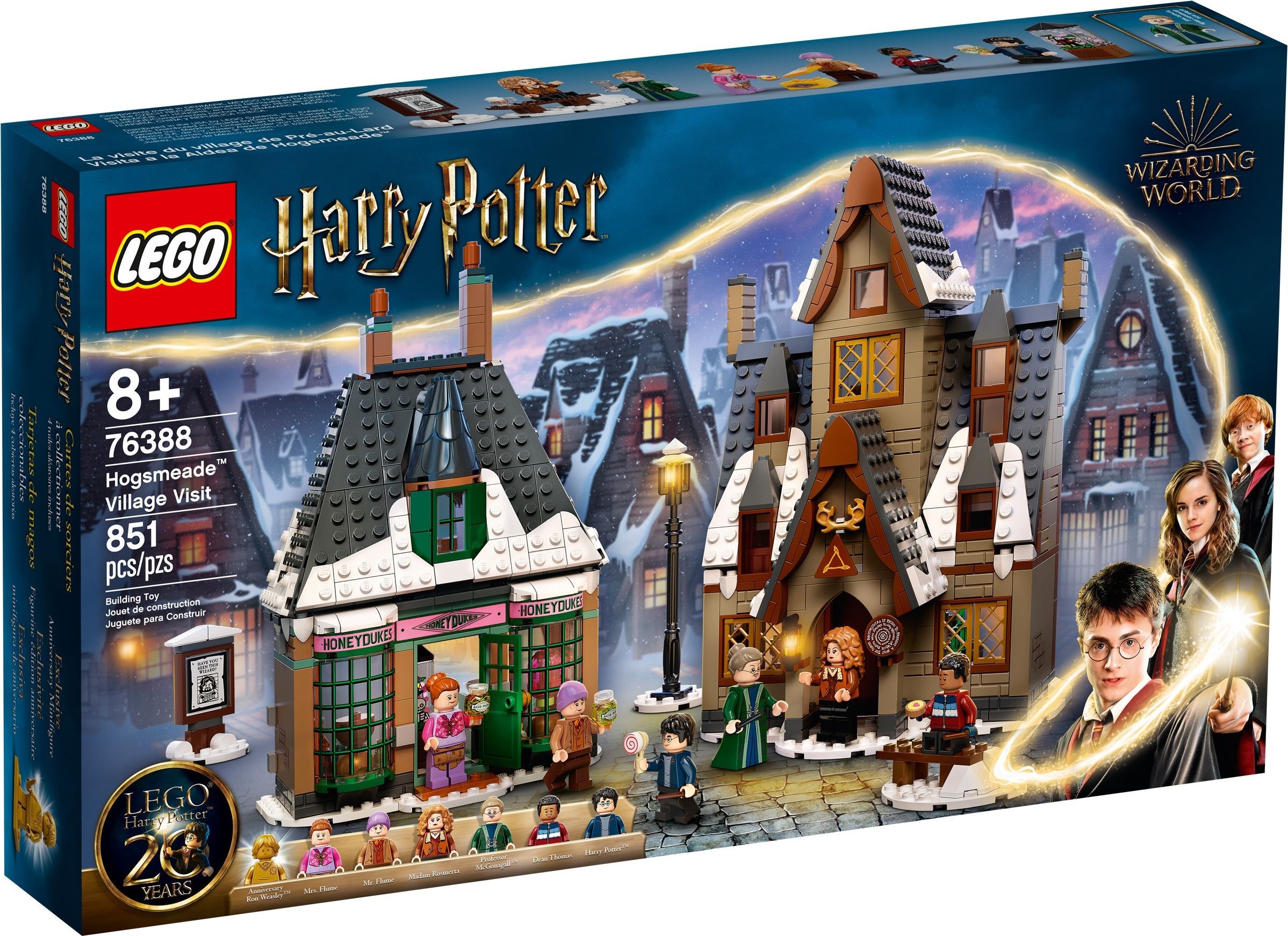 Hogsmeade Village Visit 76388 - hình ảnh tổng thể bộ LEGO
