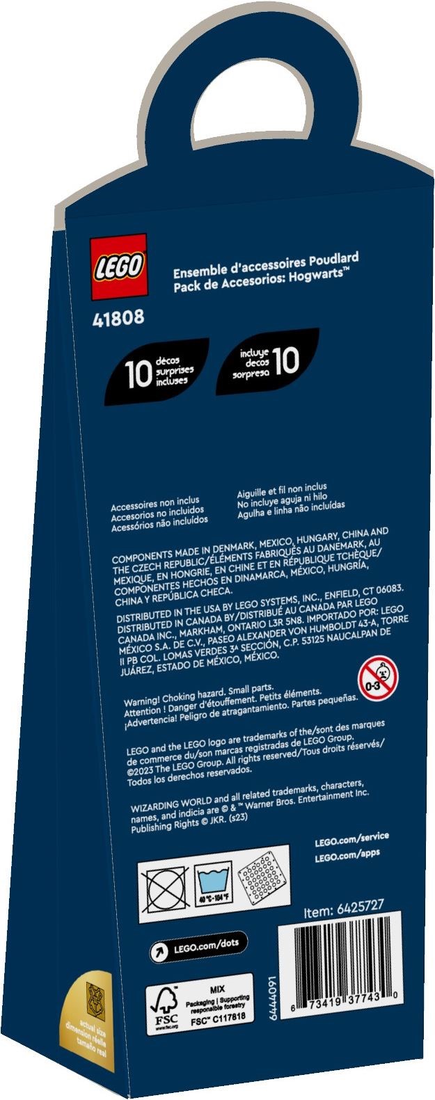 Hogwarts Accessories Pack 41808 - hình ảnh chi tiết bộ LEGO