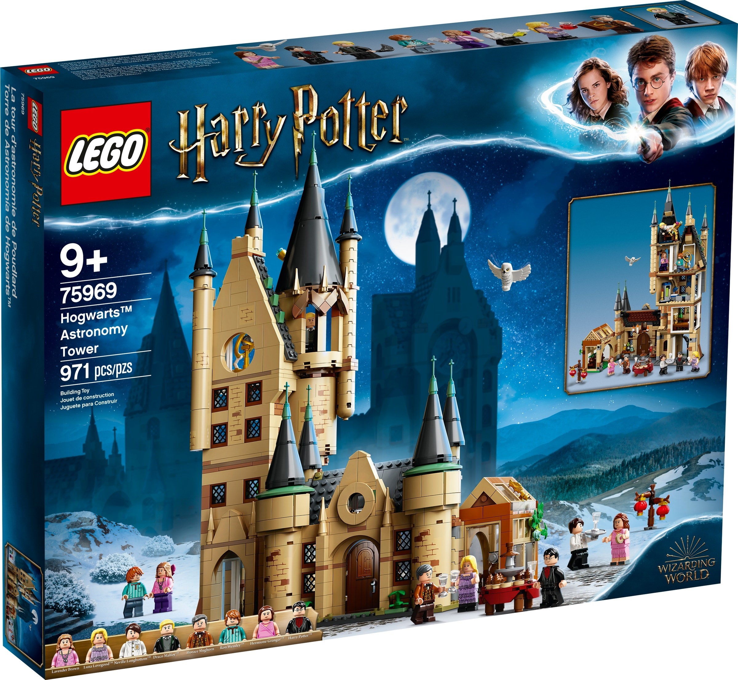 Hogwarts Astronomy Tower 75969 - hình ảnh tổng thể bộ LEGO