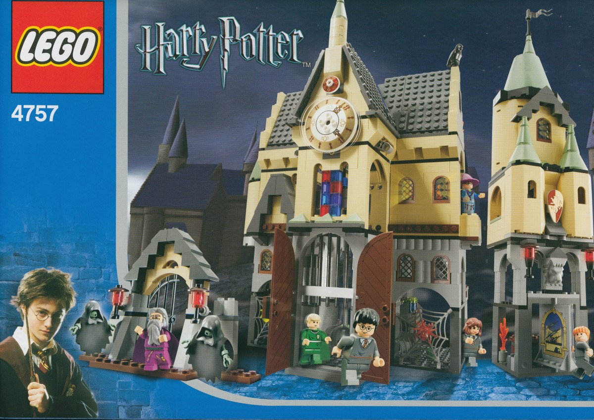 Hogwarts Castle 4757 - hình ảnh chi tiết bộ LEGO