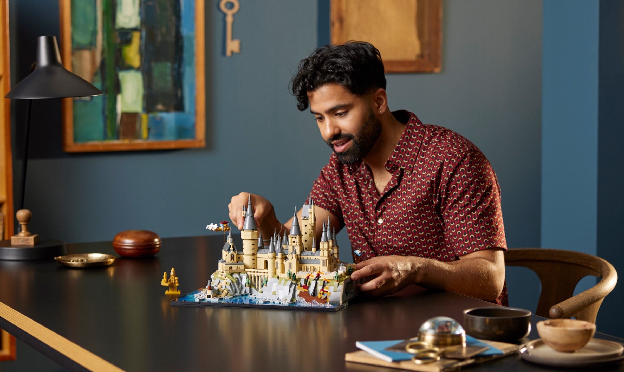 Hogwarts Castle and Grounds 76419 - hình ảnh tổng thể bộ LEGO