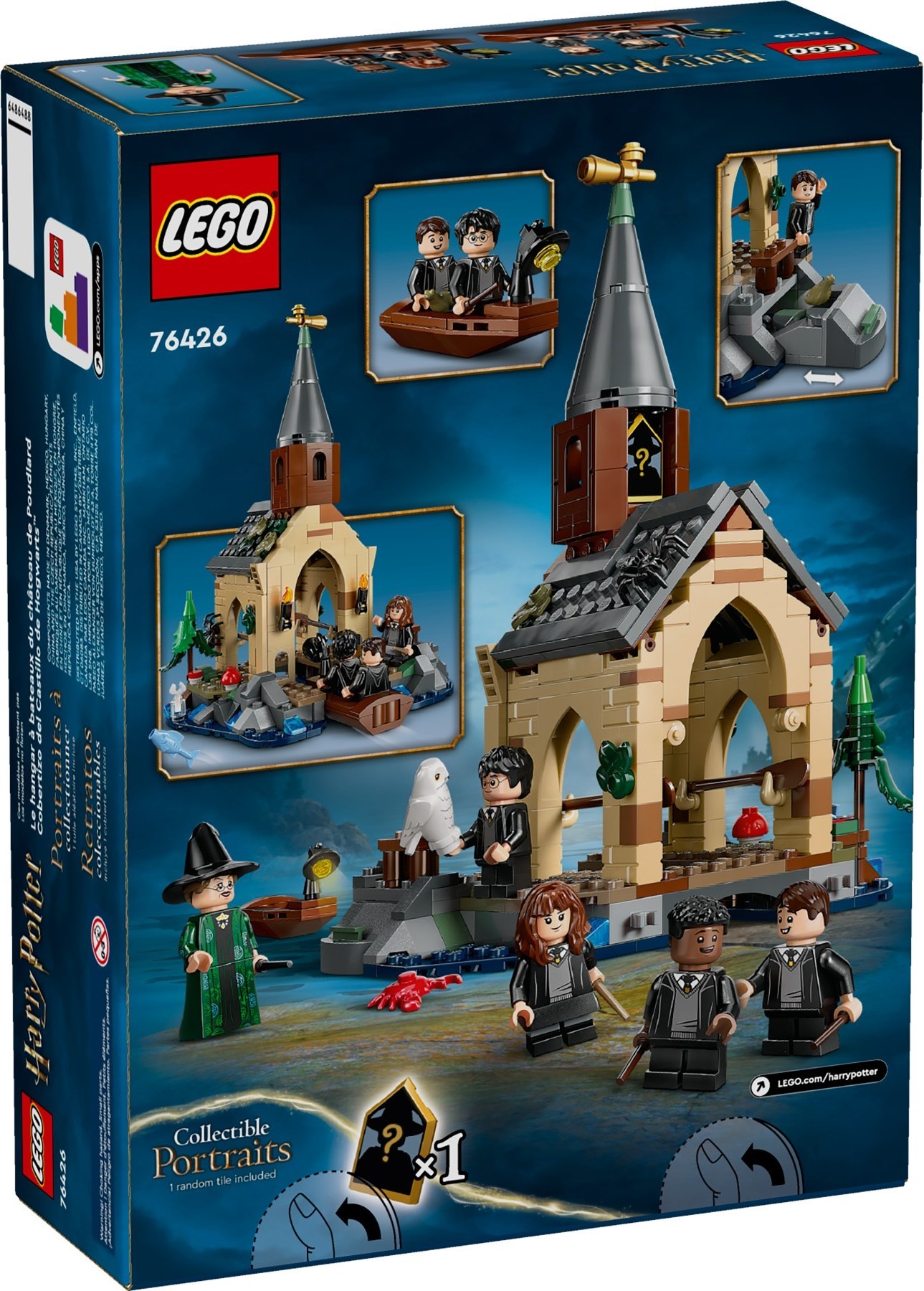 Hogwarts Castle Boathouse 76426 - hình ảnh chi tiết bộ LEGO