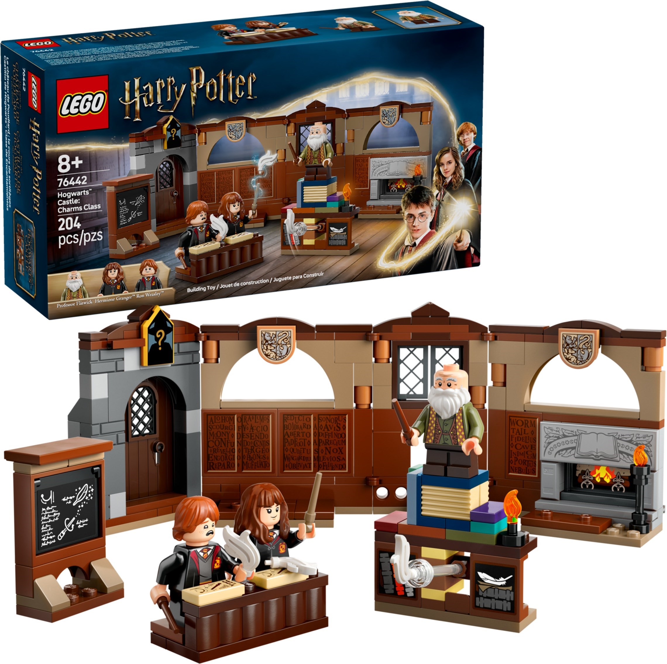 Hogwarts Castle: Charms Class 76442 - hình ảnh tổng thể bộ LEGO