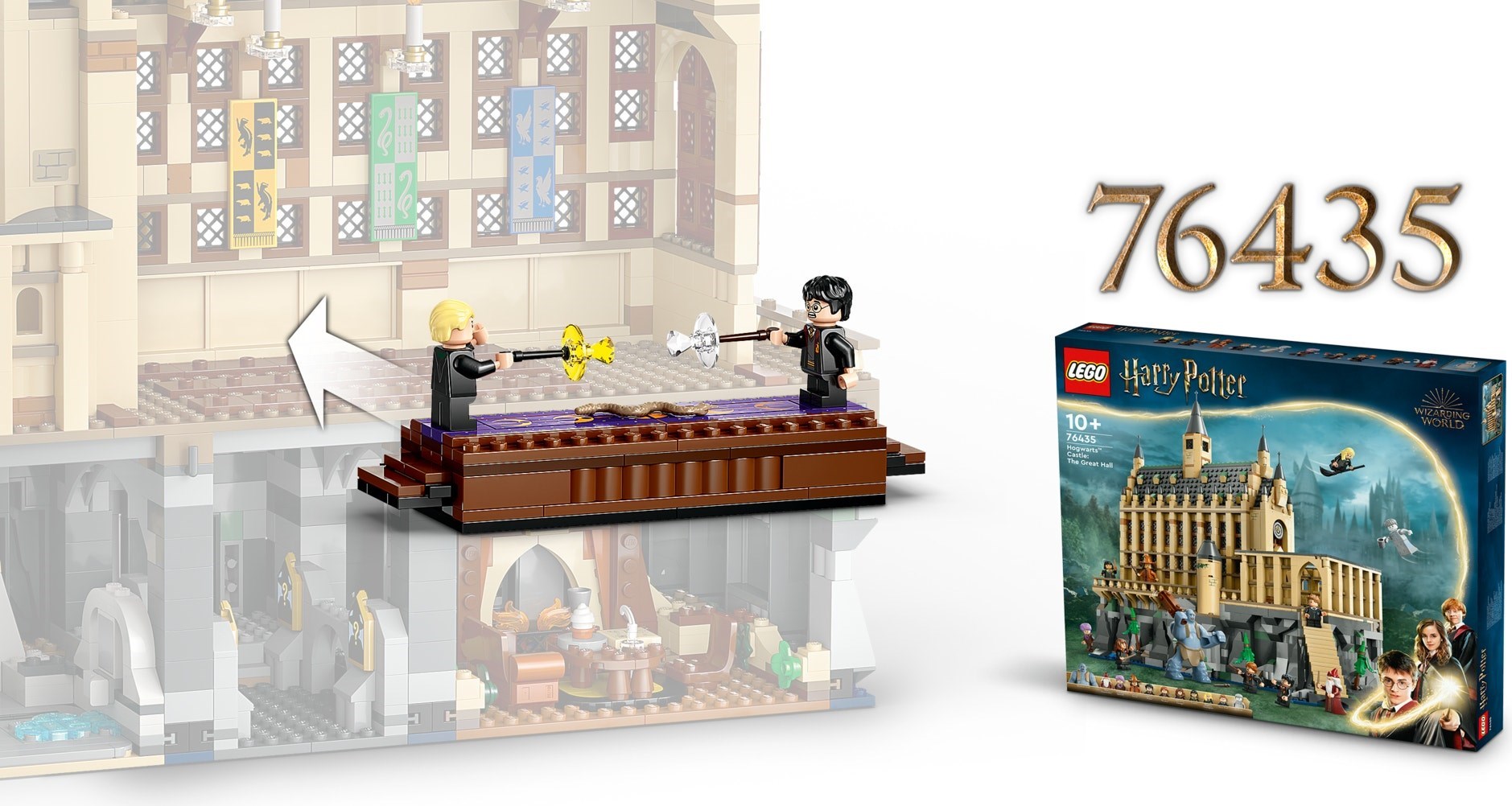 Hogwarts Castle: Duelling Club 76441 - góc nhìn khác của bộ LEGO