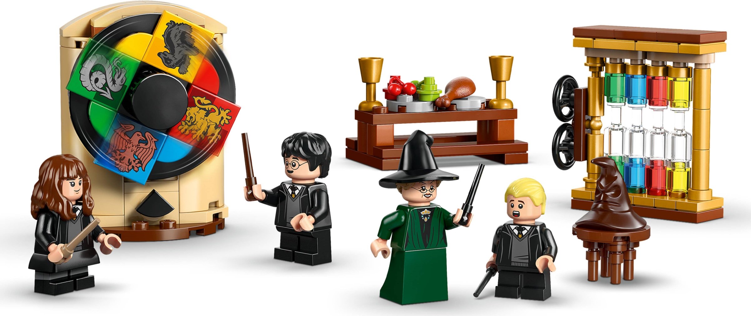 Hogwarts Castle: Sorting Hat Ceremony 76460 - góc nhìn khác của bộ LEGO