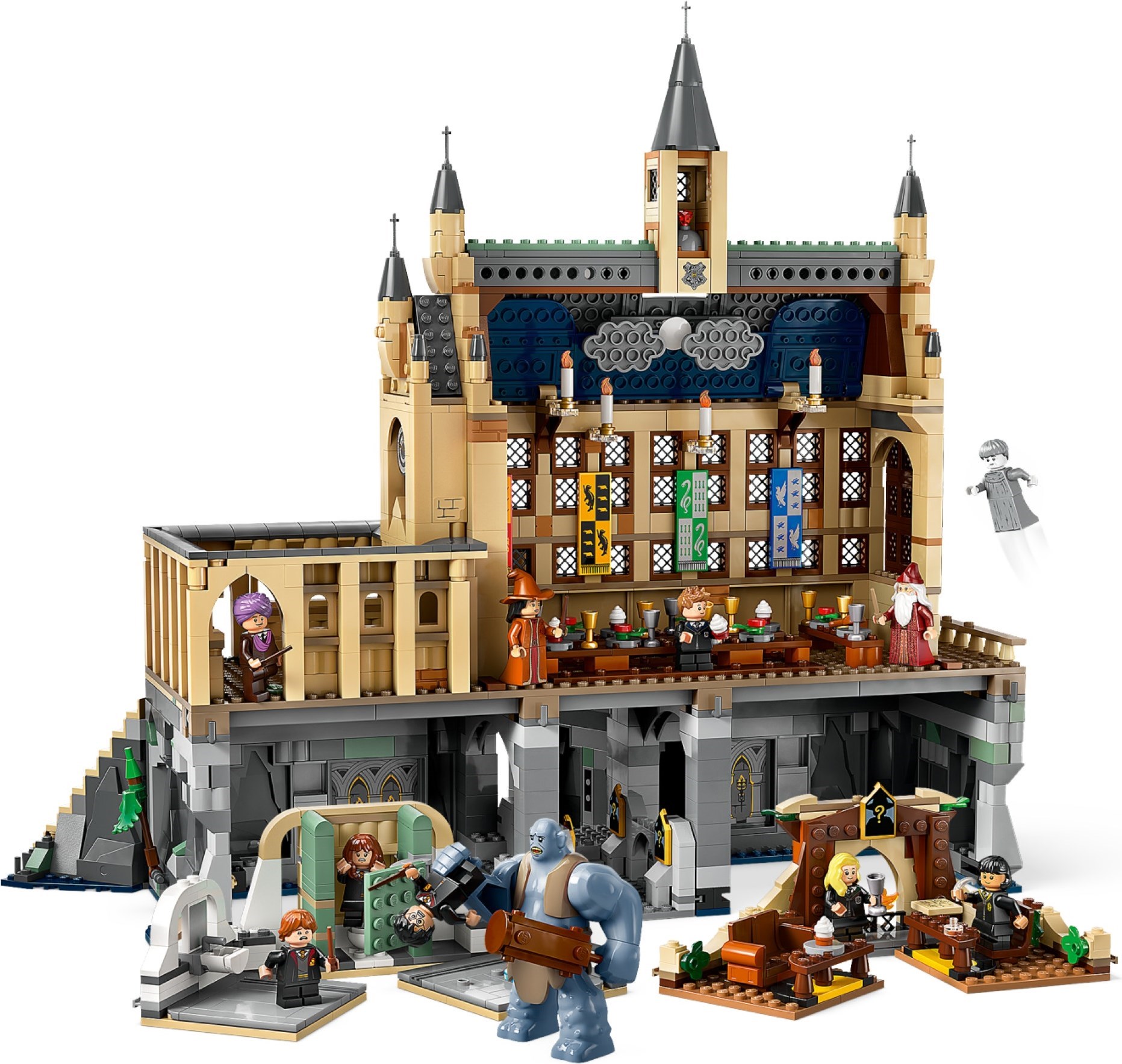 Hogwarts Castle: The Great Hall 76435 - hình ảnh chi tiết bộ LEGO