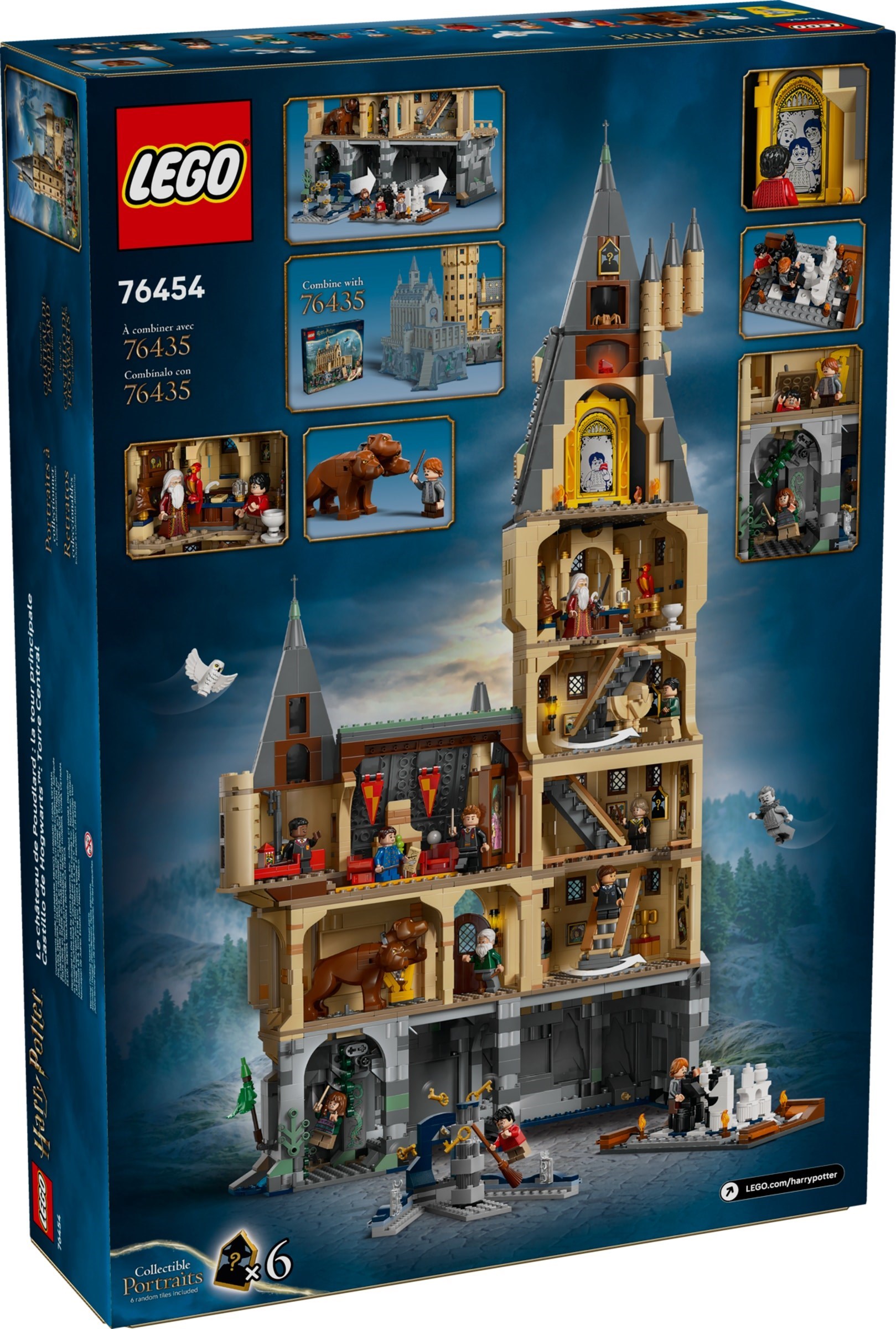 Hogwarts Castle: The Main Tower 76454 - hình ảnh chi tiết bộ LEGO