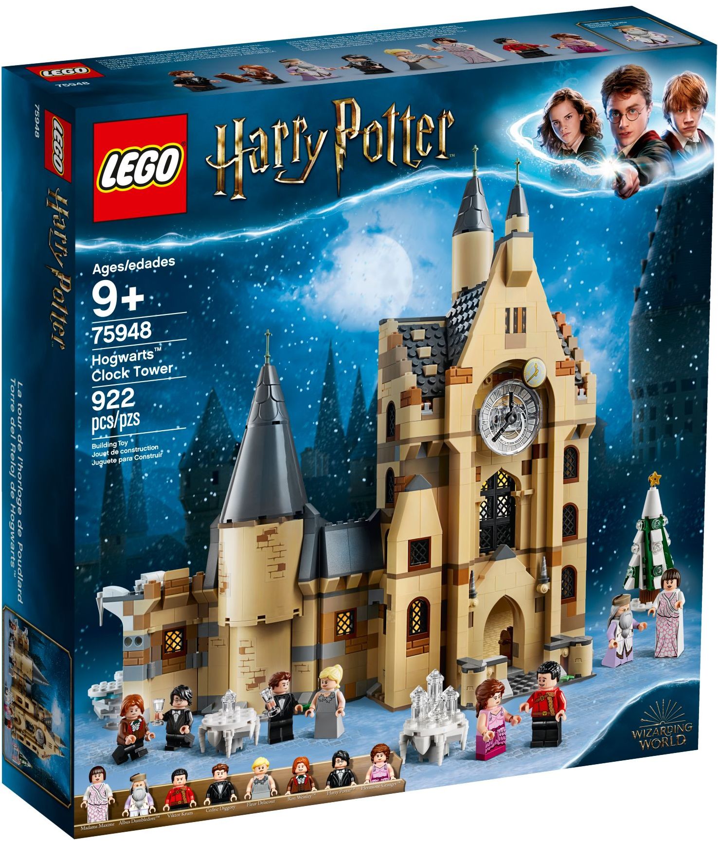 Hogwarts Clock Tower 75948 - hình ảnh tổng thể bộ LEGO