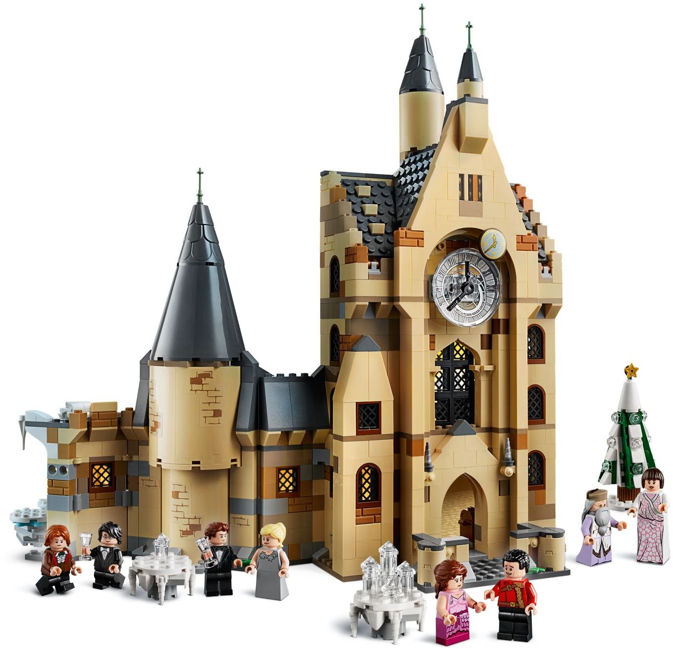 Hogwarts Clock Tower 75948 - hình ảnh chi tiết bộ LEGO