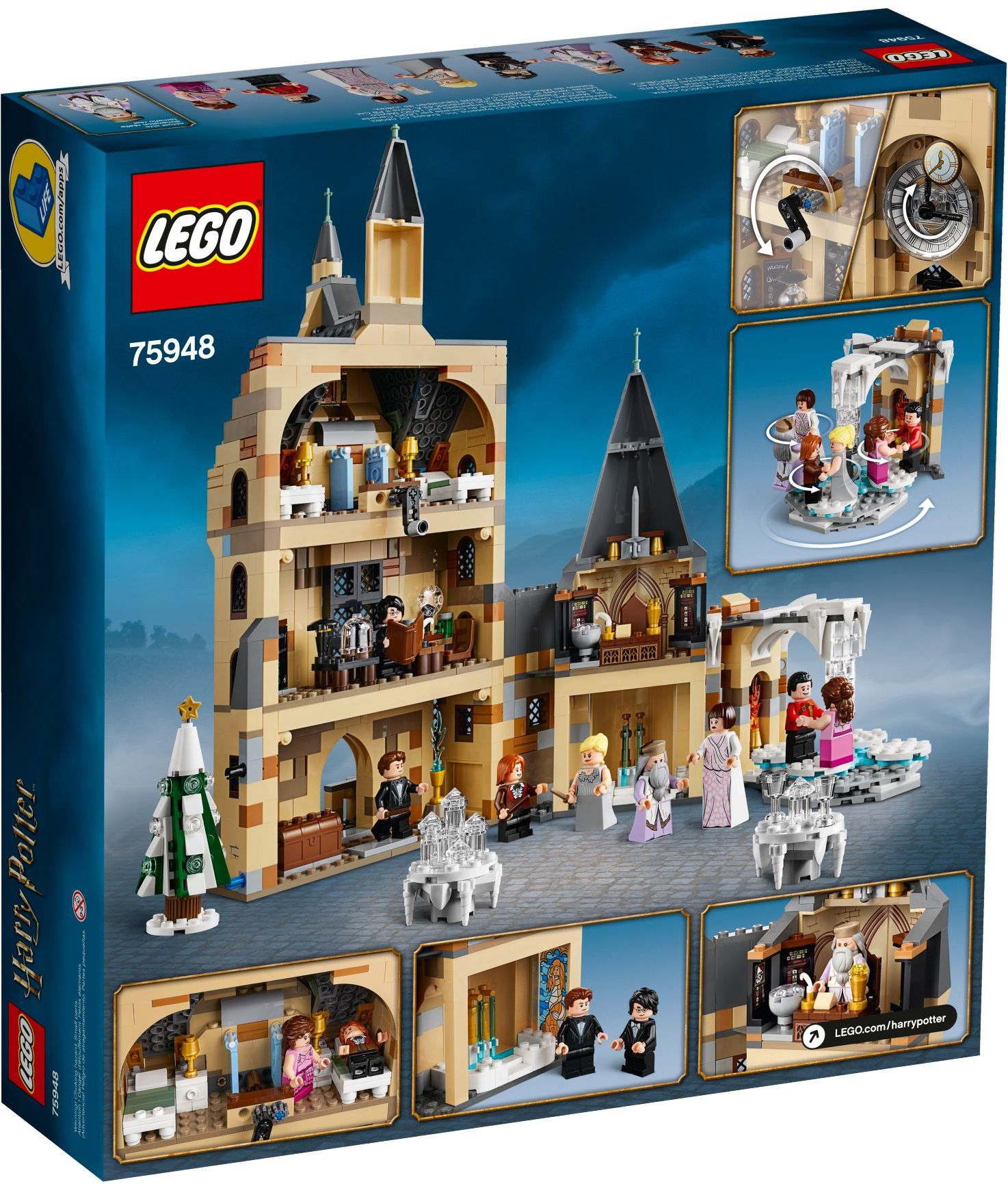 Hogwarts Clock Tower 75948 - thêm hình ảnh sản phẩm LEGO
