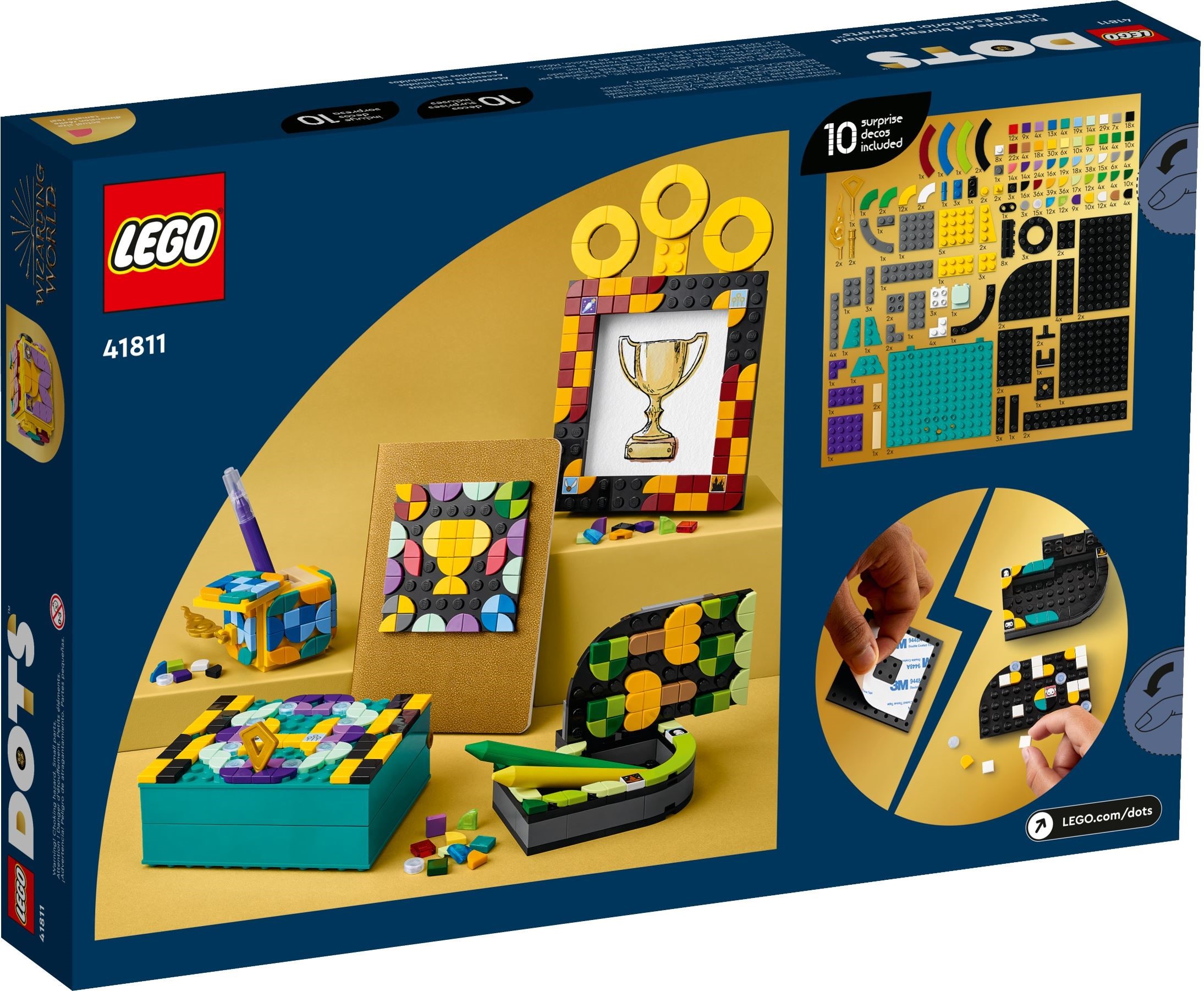 Hogwarts Desktop Kit 41811 - hình ảnh chi tiết bộ LEGO