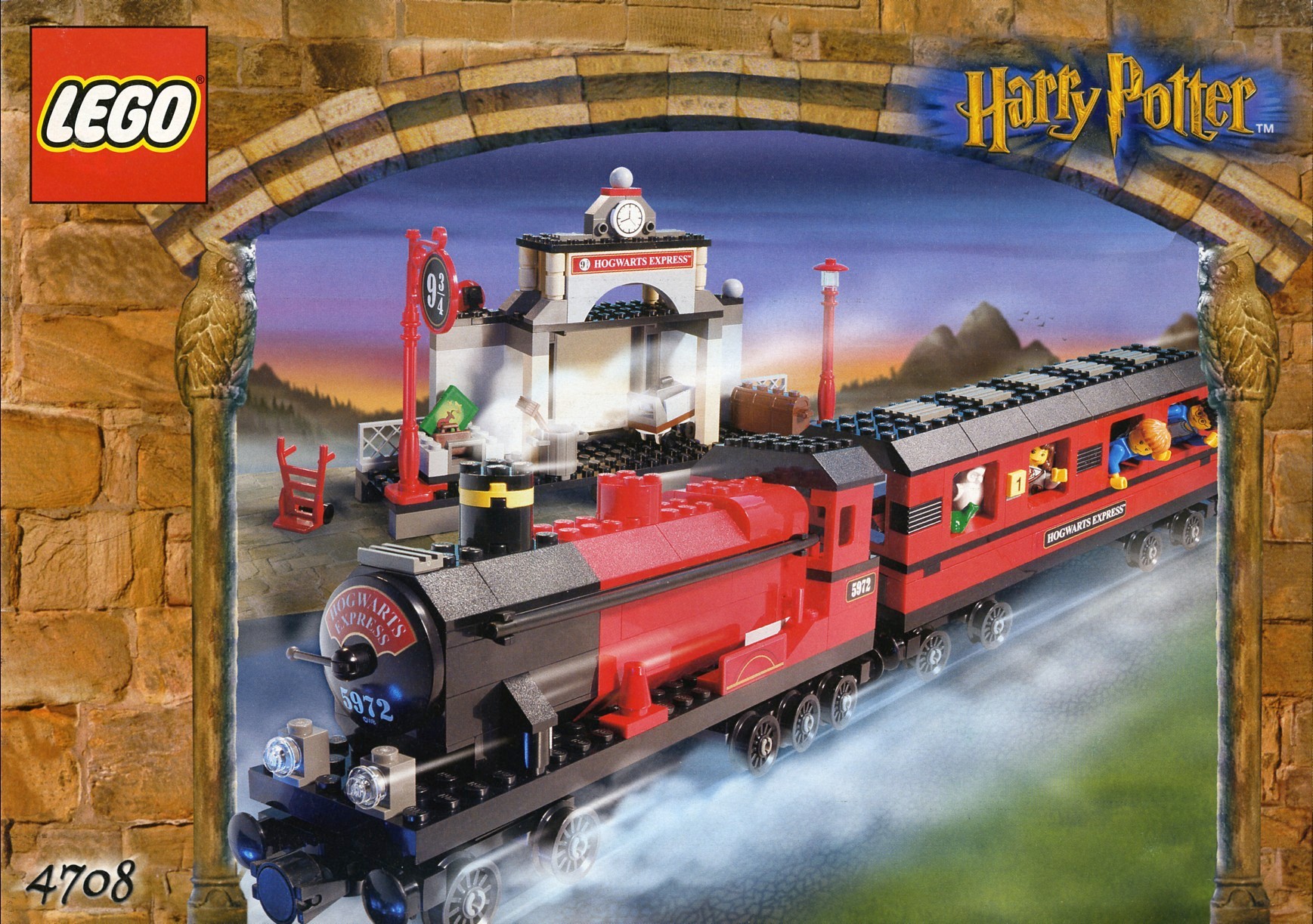 Hogwarts Express 4708 - góc nhìn khác của bộ LEGO