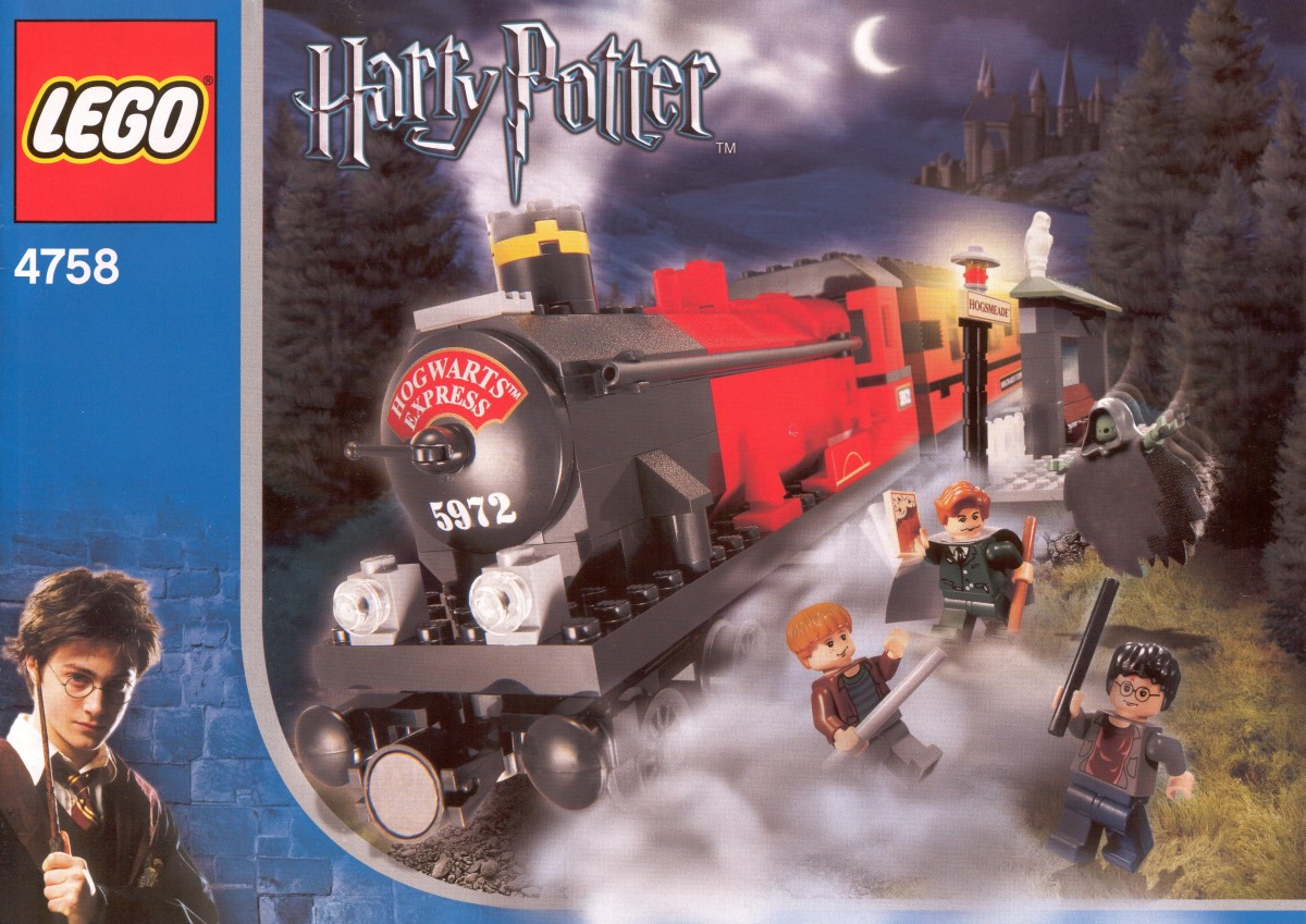 Hogwarts Express 4758 - hình ảnh chi tiết bộ LEGO