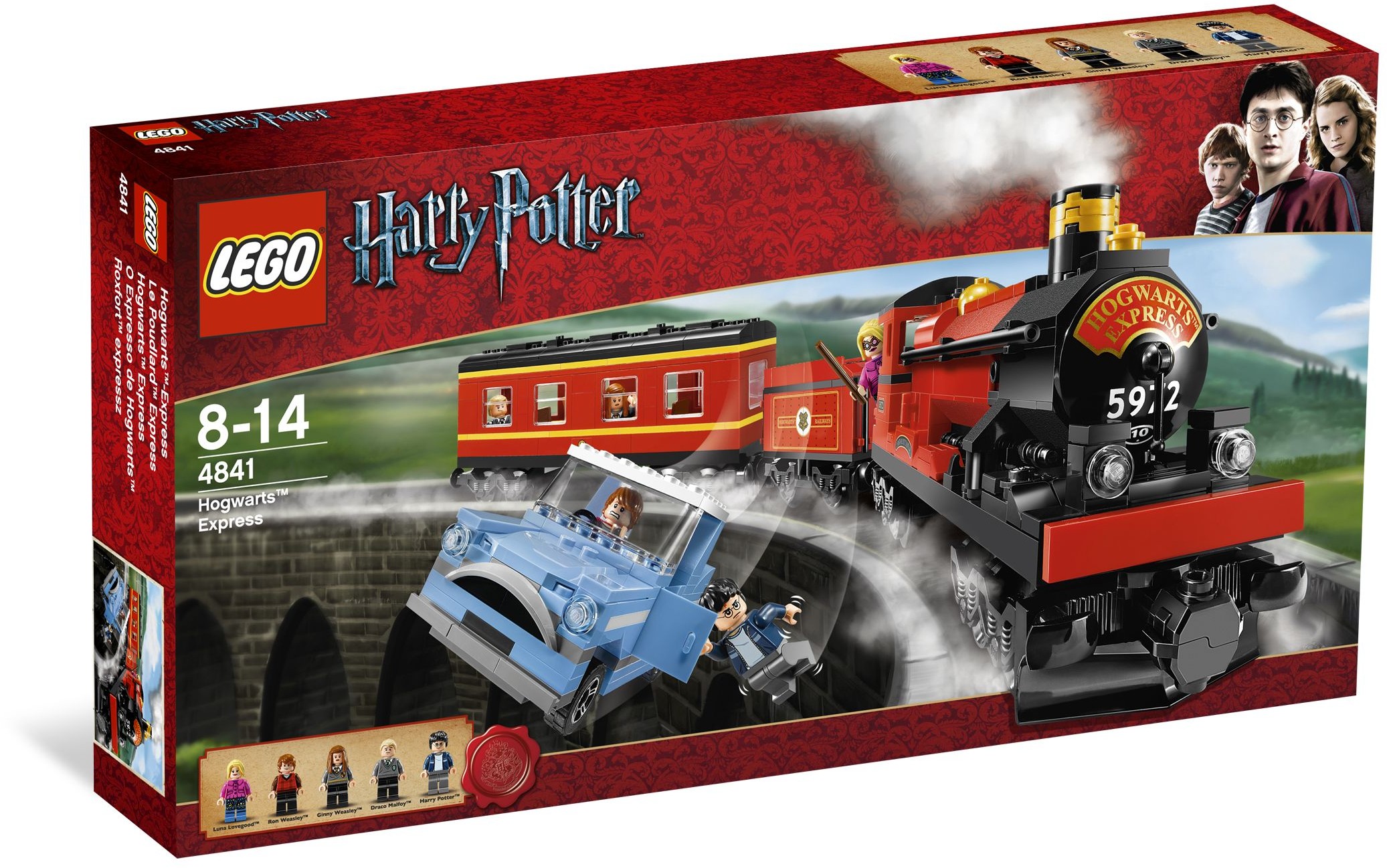 Hogwarts Express 4841 - hình ảnh chi tiết bộ LEGO