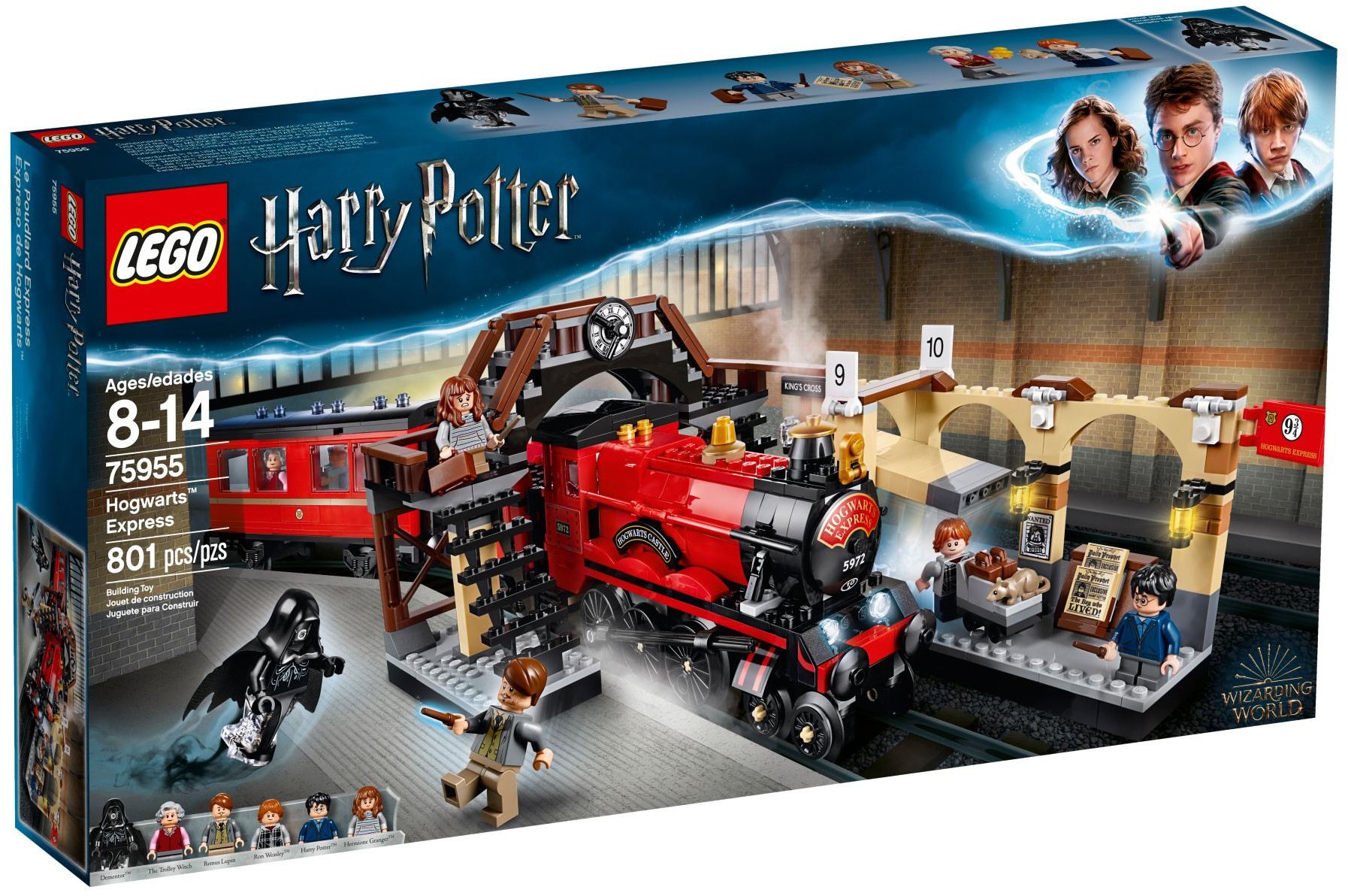 Hogwarts Express 75955 - hình ảnh tổng thể bộ LEGO