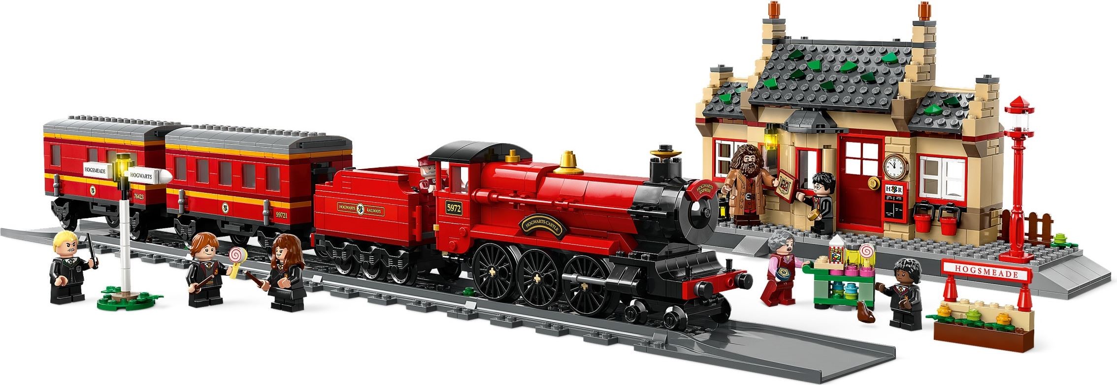 Hogwarts Express & Hogsmeade Station 76423 - hình ảnh chi tiết bộ LEGO