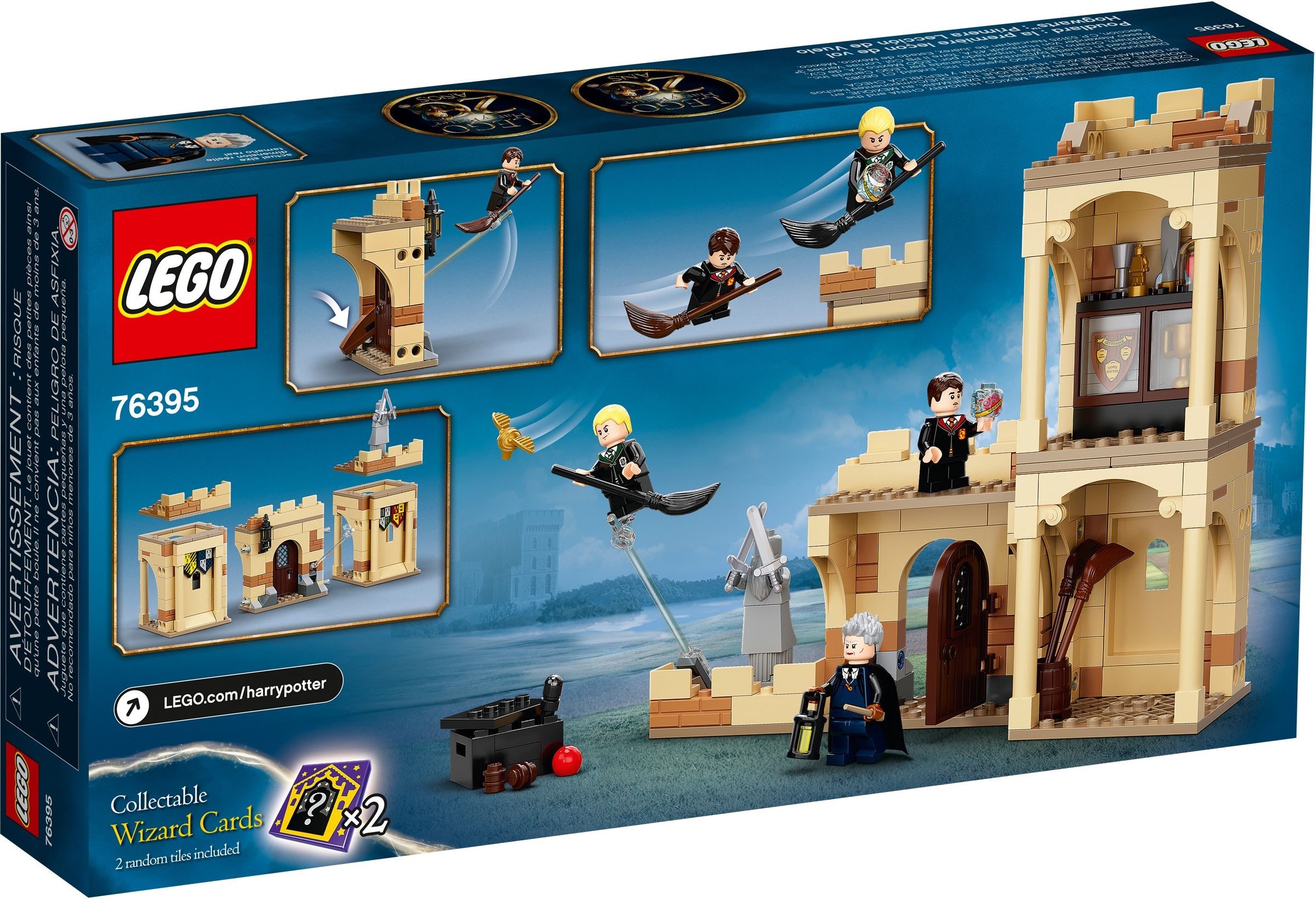 Hogwarts: First Flying Lesson 76395 - góc nhìn khác của bộ LEGO