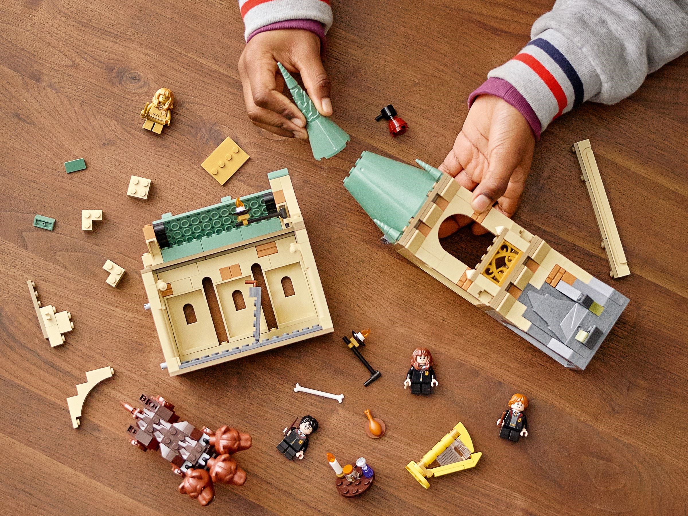 Hogwarts: Fluffy Encounter 76387 - hình ảnh chi tiết bộ LEGO