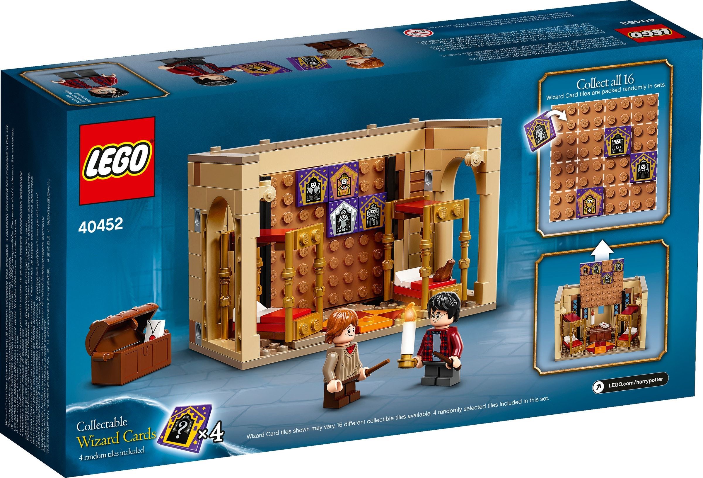 Hogwarts Gryffindor Dorms 40452 - hình ảnh chi tiết bộ LEGO