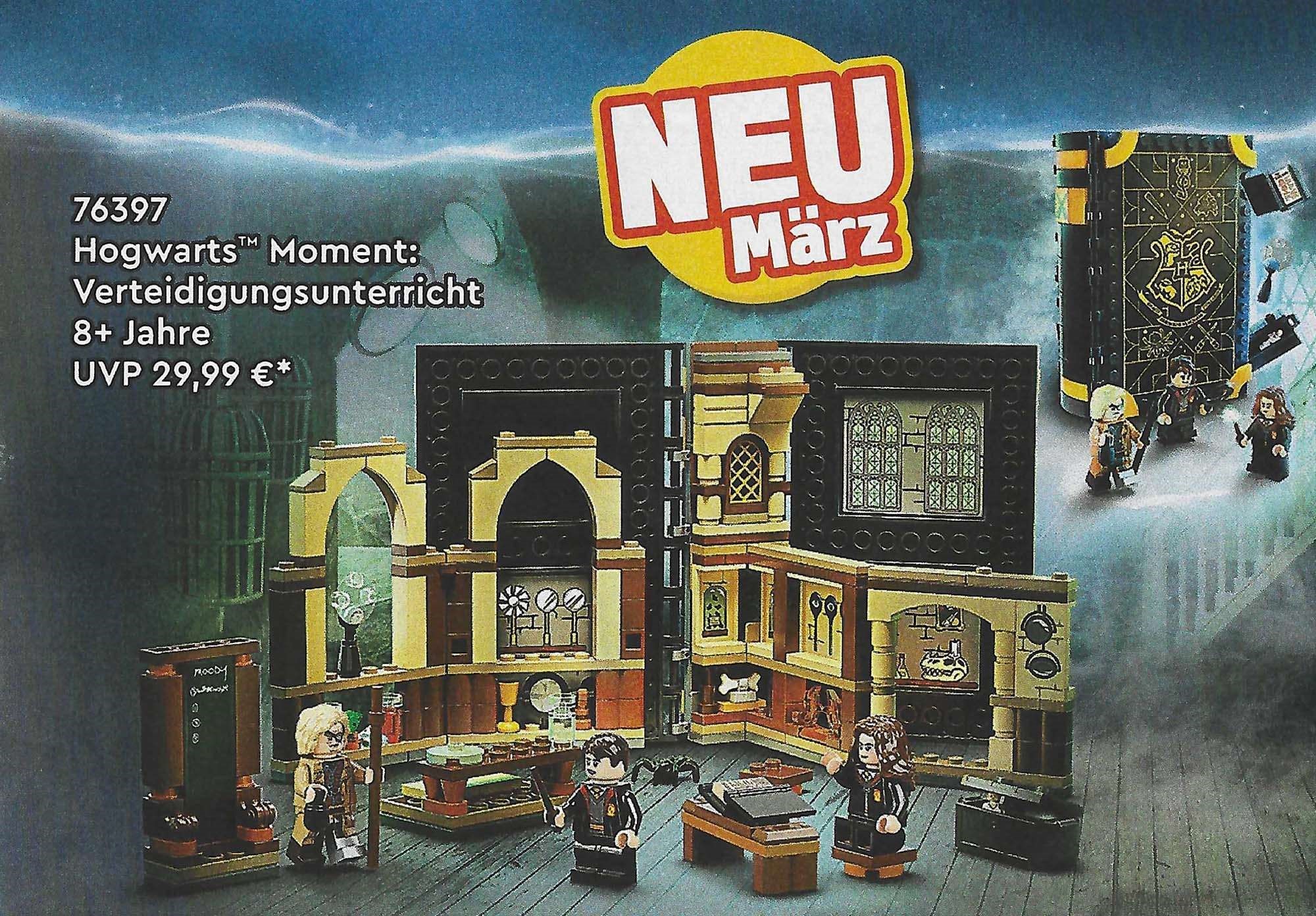 Hogwarts Moment: Defence Against the Dark Arts Class 76397 - hình ảnh tổng thể bộ LEGO